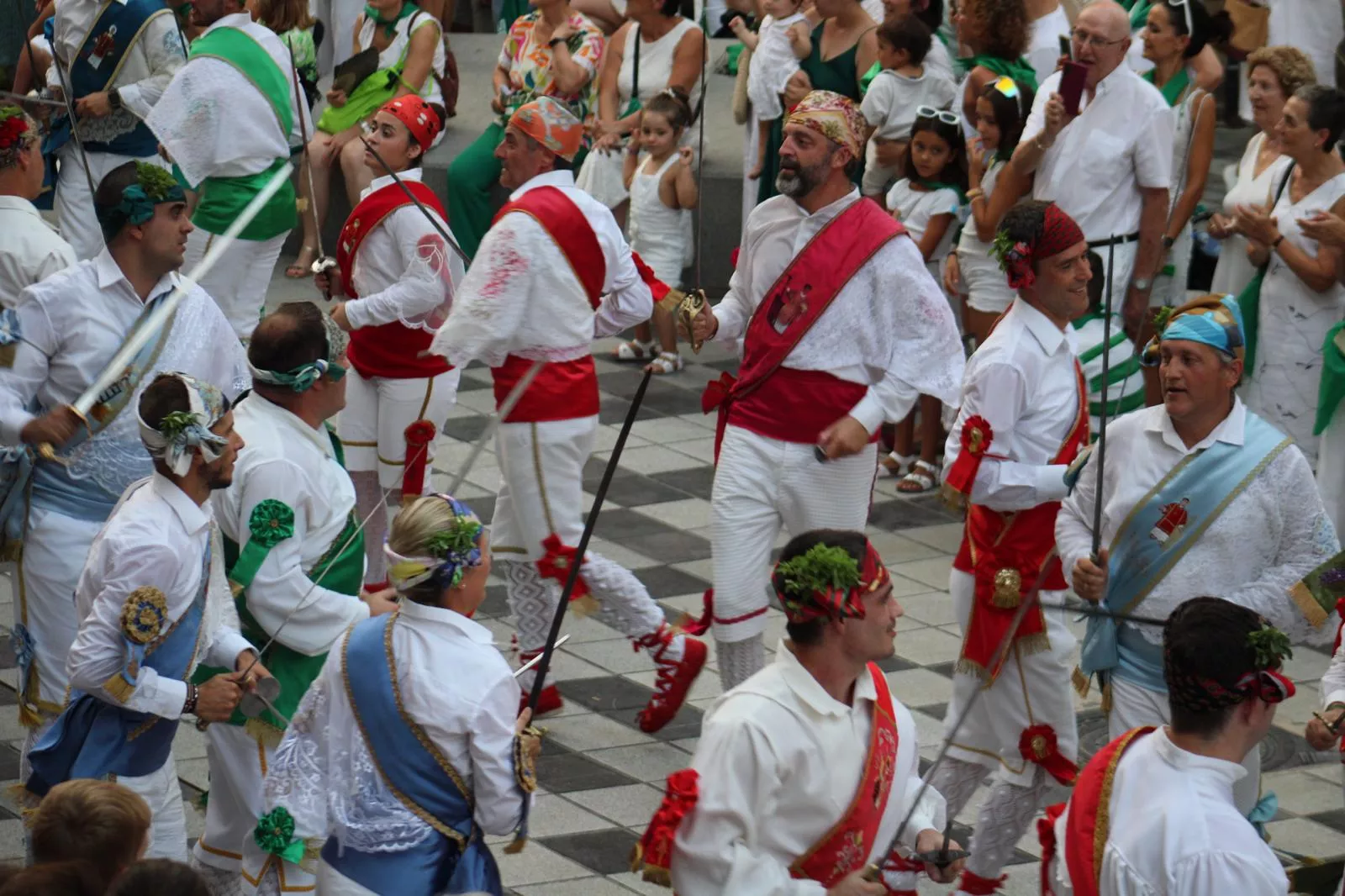 Ofrenda de Flores y Frutos a San Lorenzo. Foto Myriam Martínez