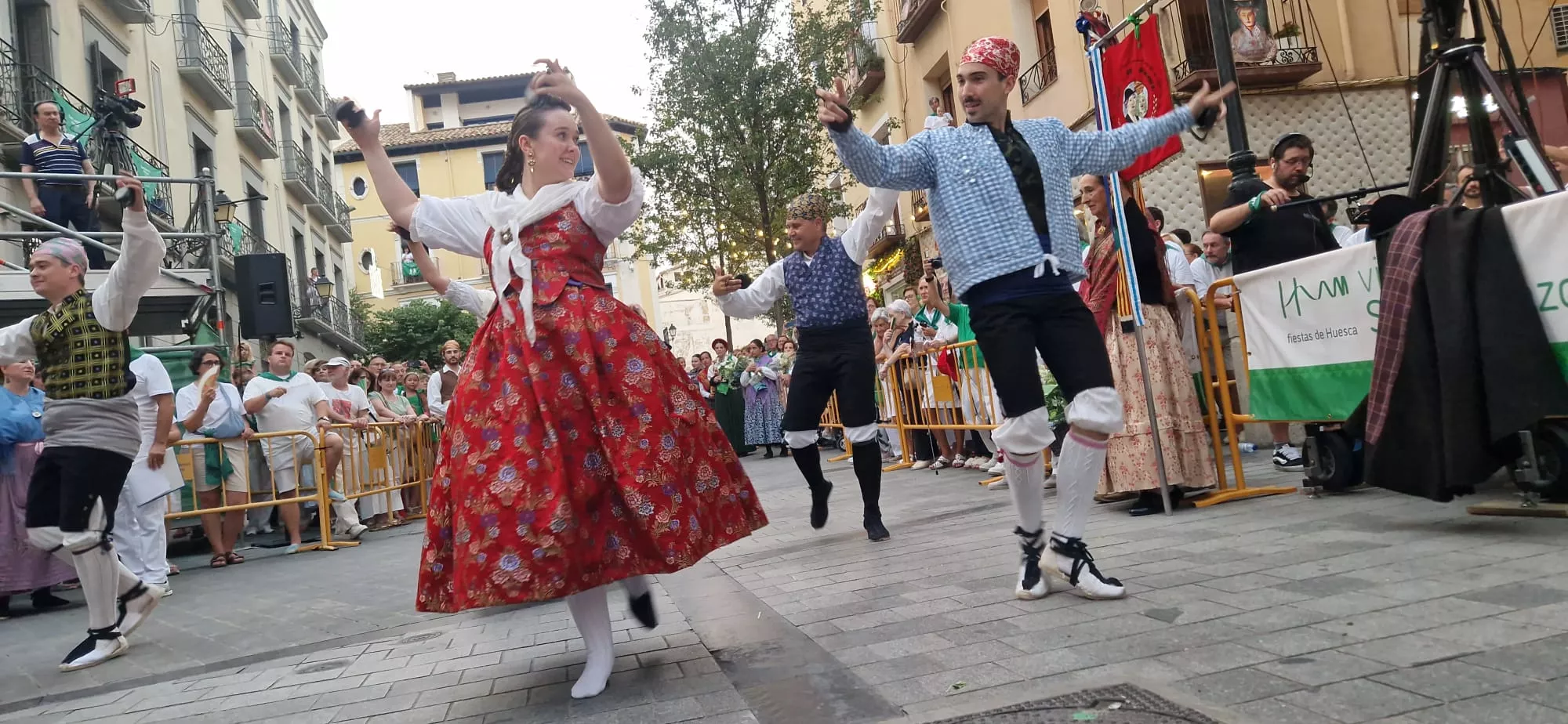 Ofrenda de Flores y Frutos a San Lorenzo. Foto Myriam Martínez