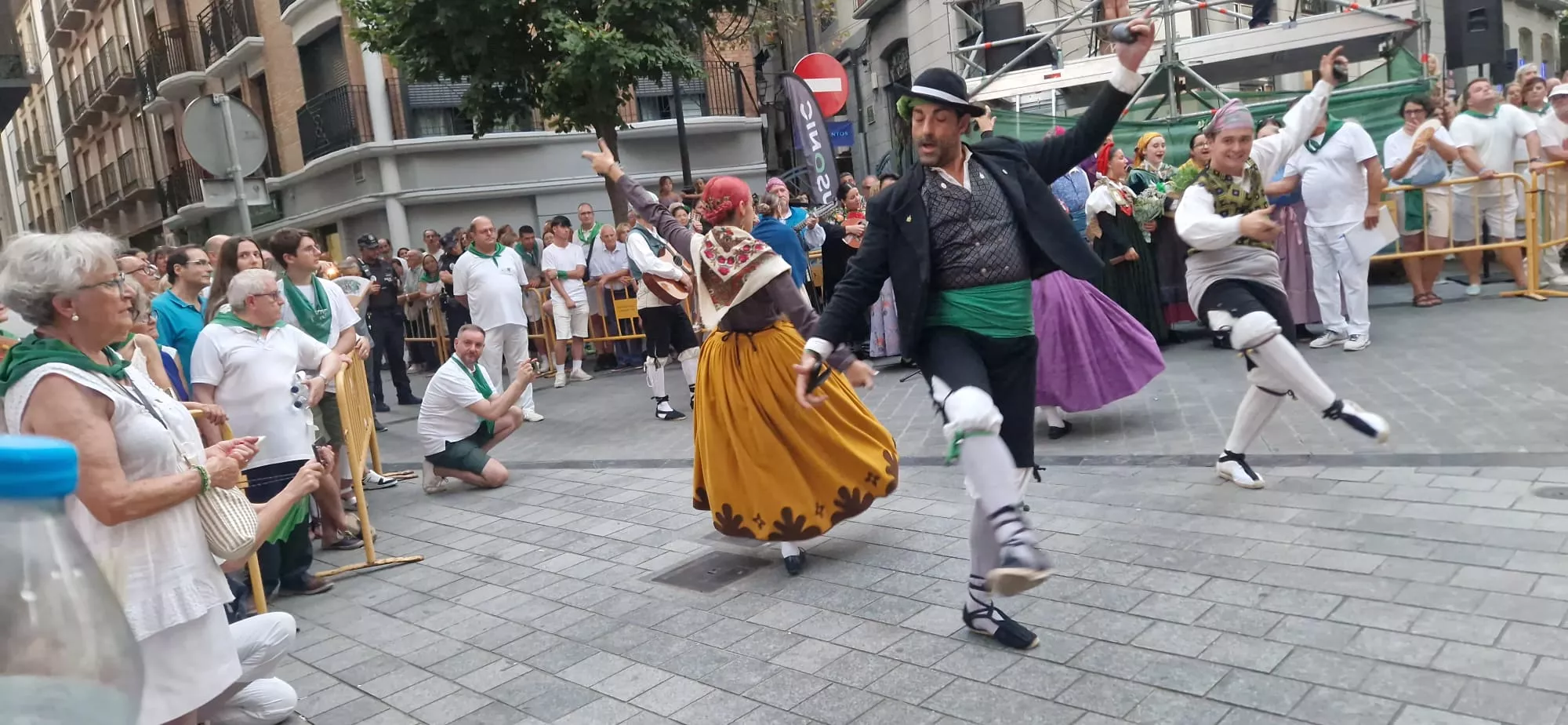 Ofrenda de Flores y Frutos a San Lorenzo. Foto Myriam Martínez