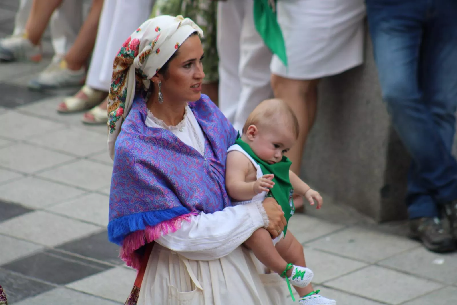 Ofrenda de Flores y Frutos a San Lorenzo. Foto Marina DePlacido