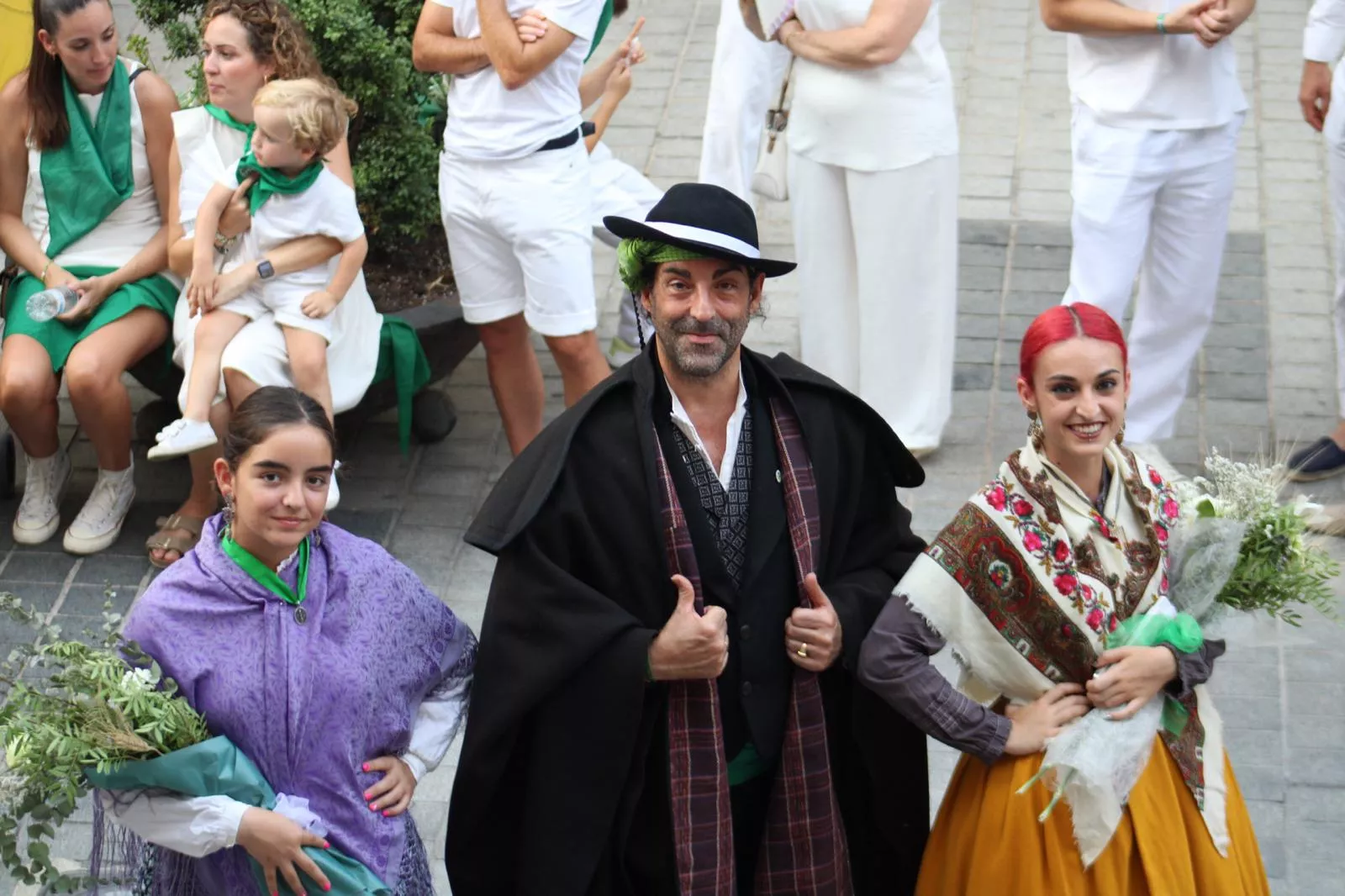 Ofrenda de Flores y Frutos a San Lorenzo. Foto Marina DePlacido