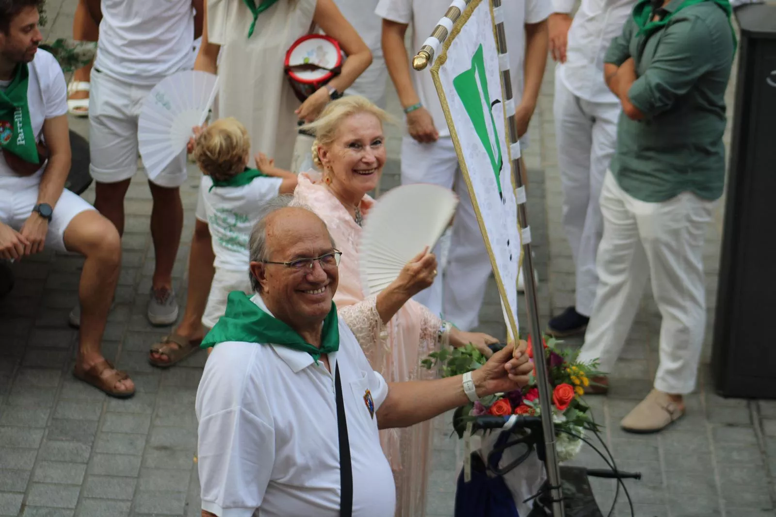 Ofrenda de Flores y Frutos a San Lorenzo. Foto Marina DePlacido