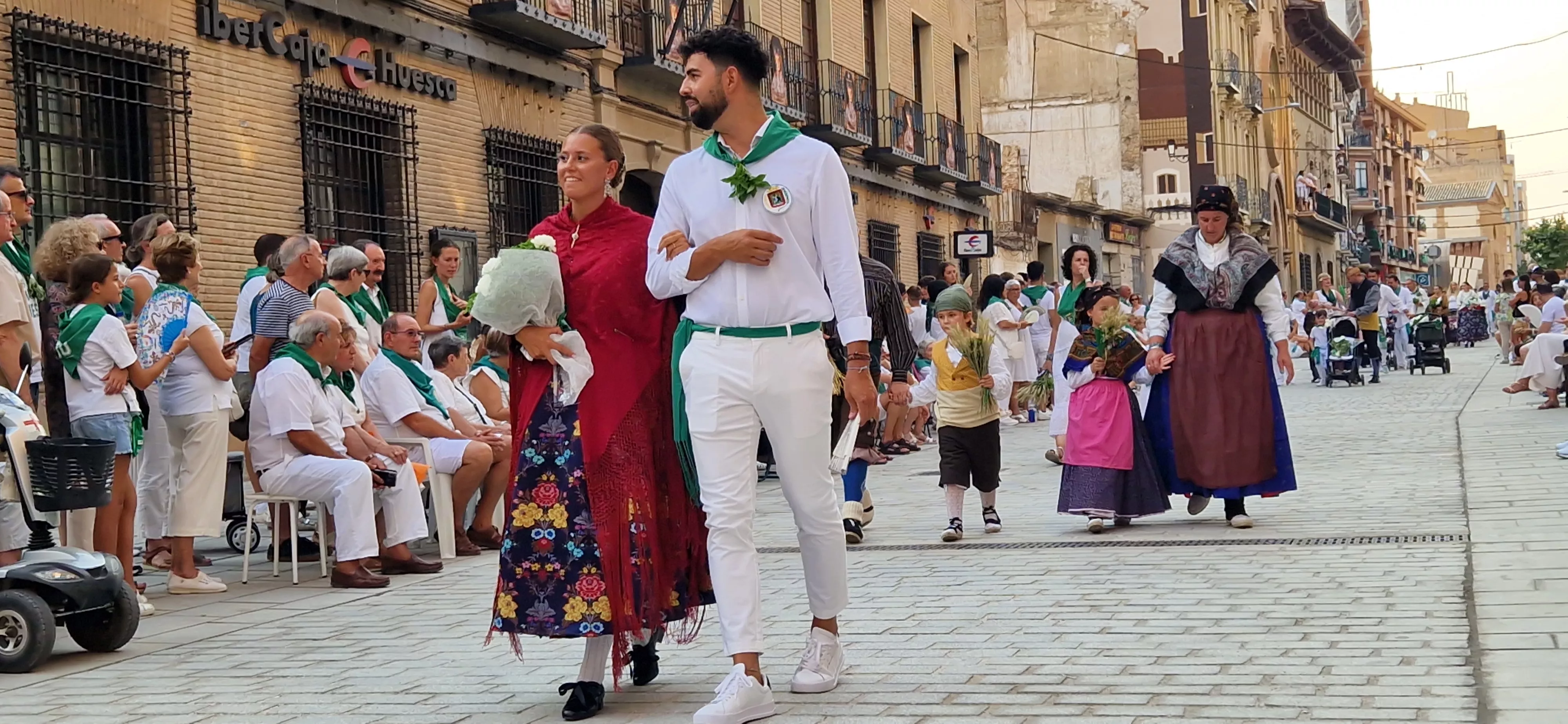 Ofrenda de Flores y Frutos a San Lorenzo. Foto Myriam Martínez