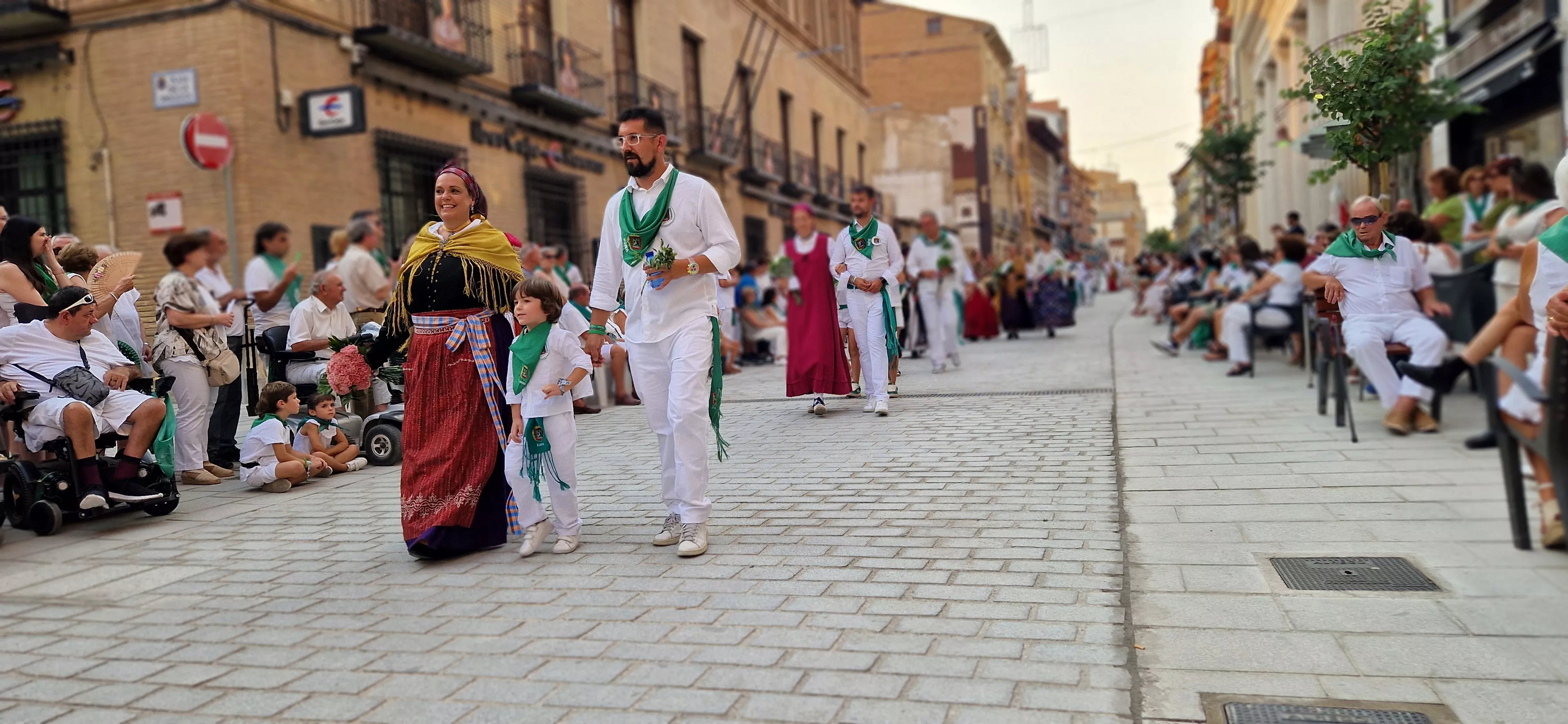 Ofrenda de Flores y Frutos a San Lorenzo. Foto Myriam Martínez