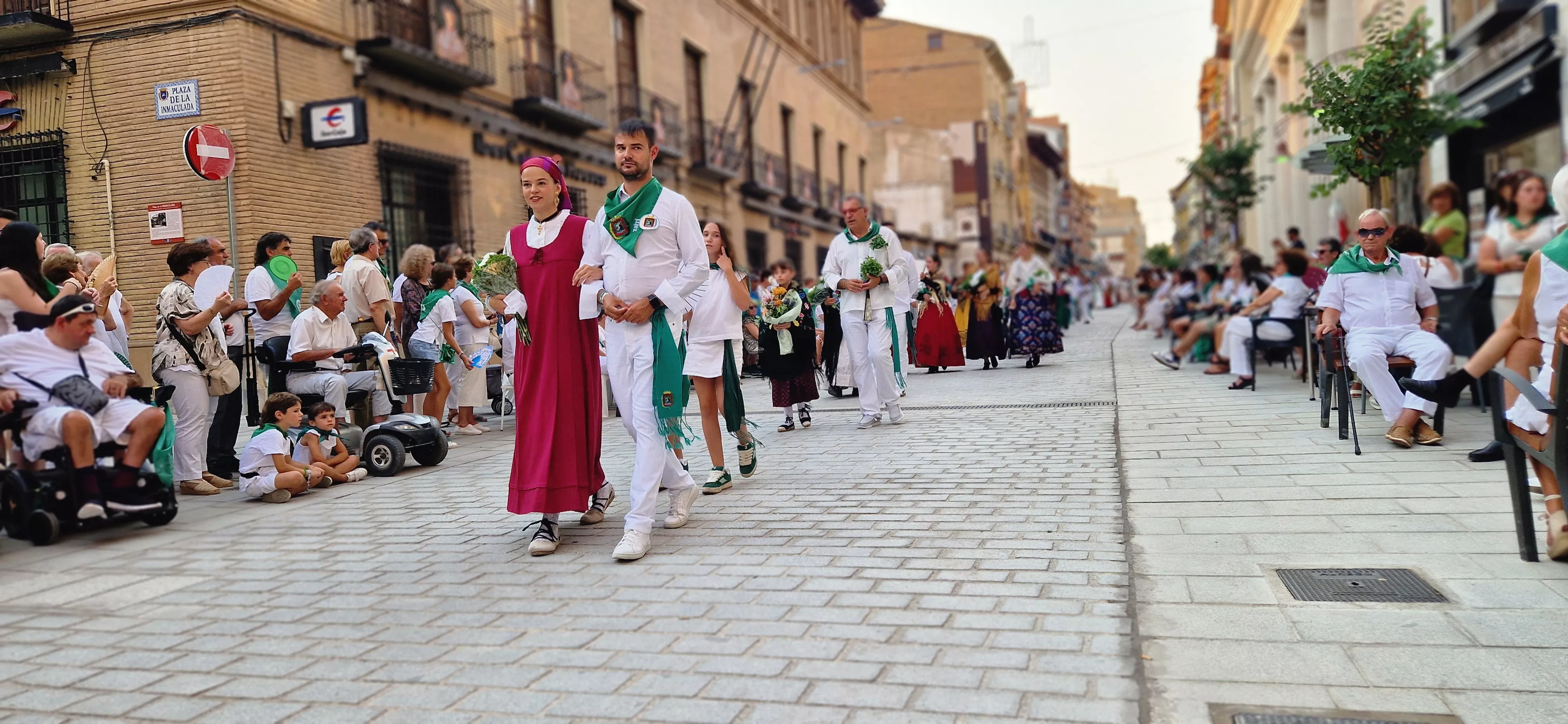 Ofrenda de Flores y Frutos a San Lorenzo. Foto Myriam Martínez0815 191647