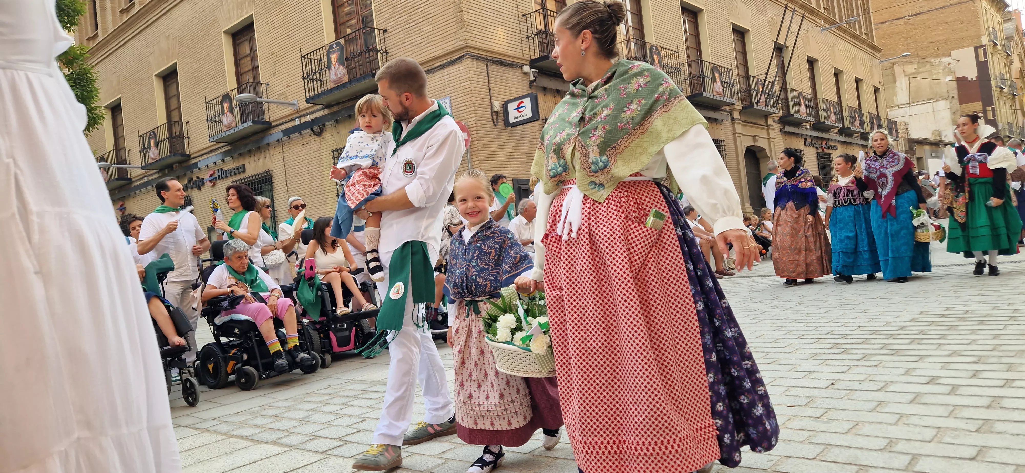 Ofrenda de Flores y Frutos a San Lorenzo. Foto Myriam Martínez