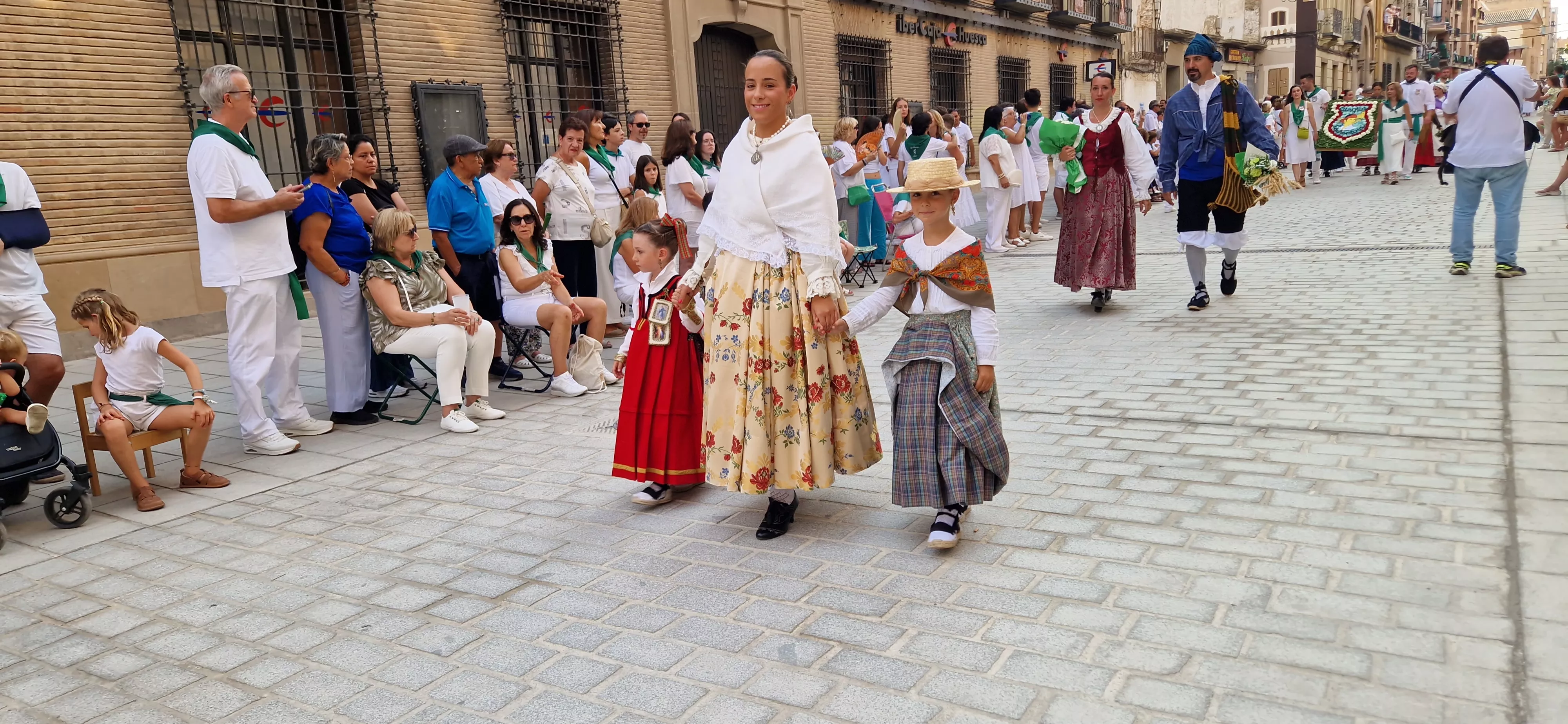 Ofrenda de Flores y Frutos a San Lorenzo. Foto Myriam Martínez