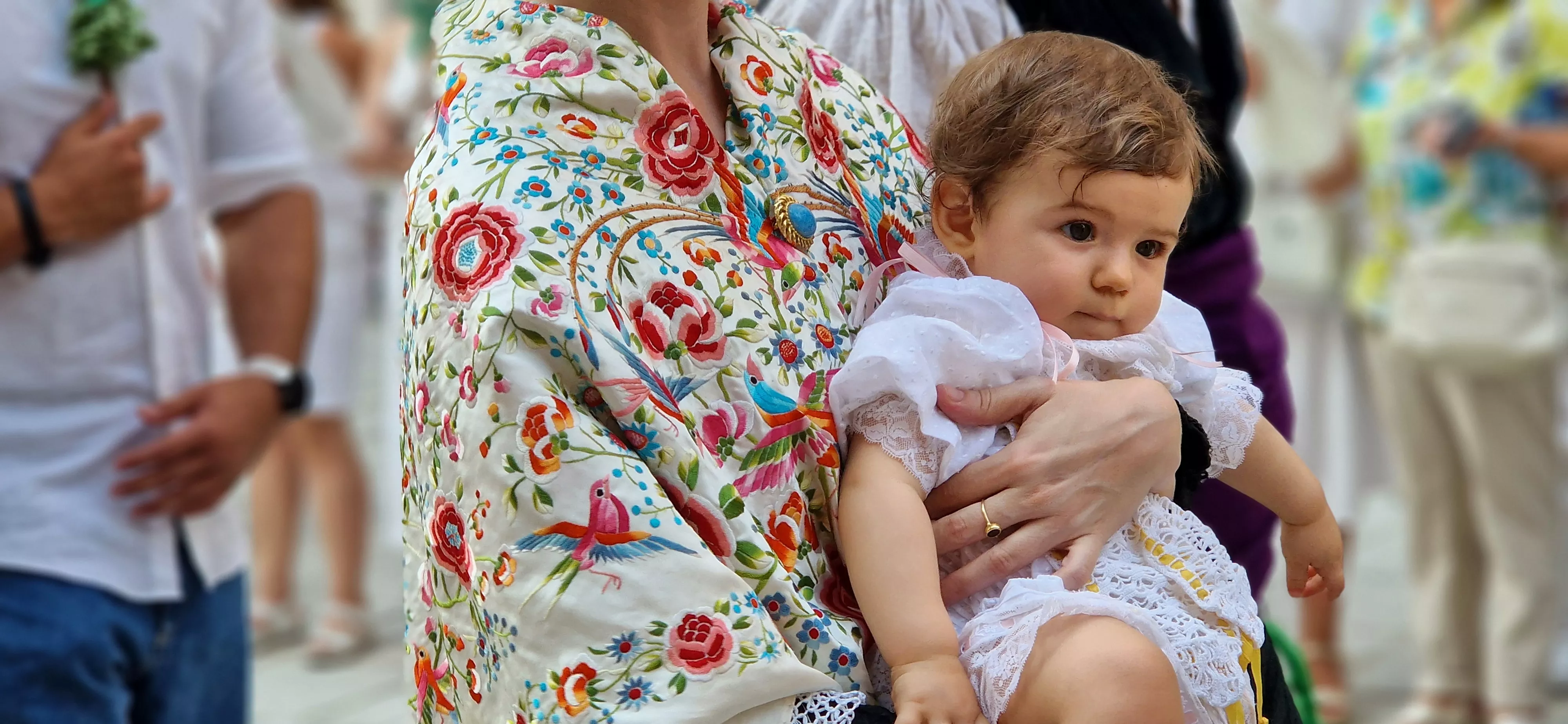Ofrenda de Flores y Frutos a San Lorenzo. Foto Myriam Martínez