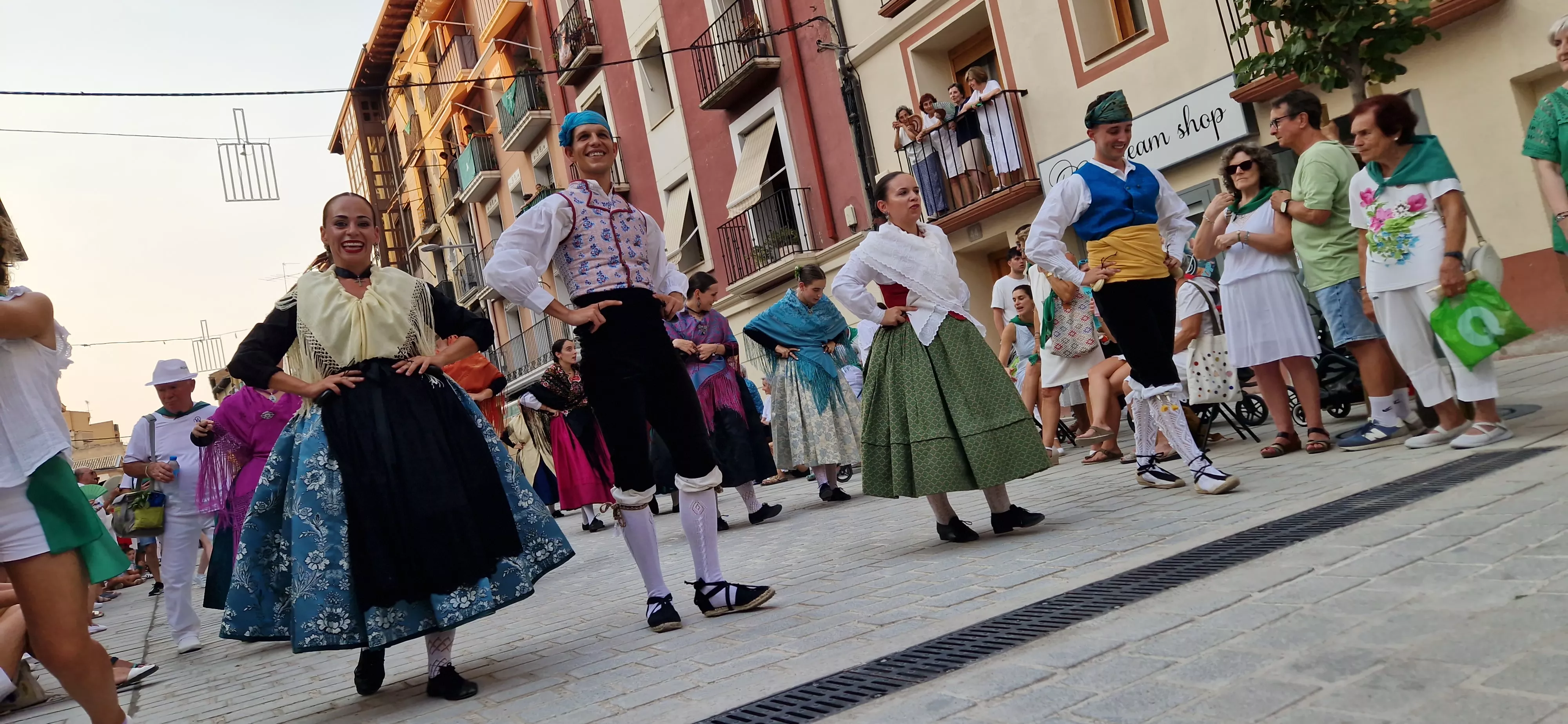 Ofrenda de Flores y Frutos a San Lorenzo. Foto Myriam Martínez