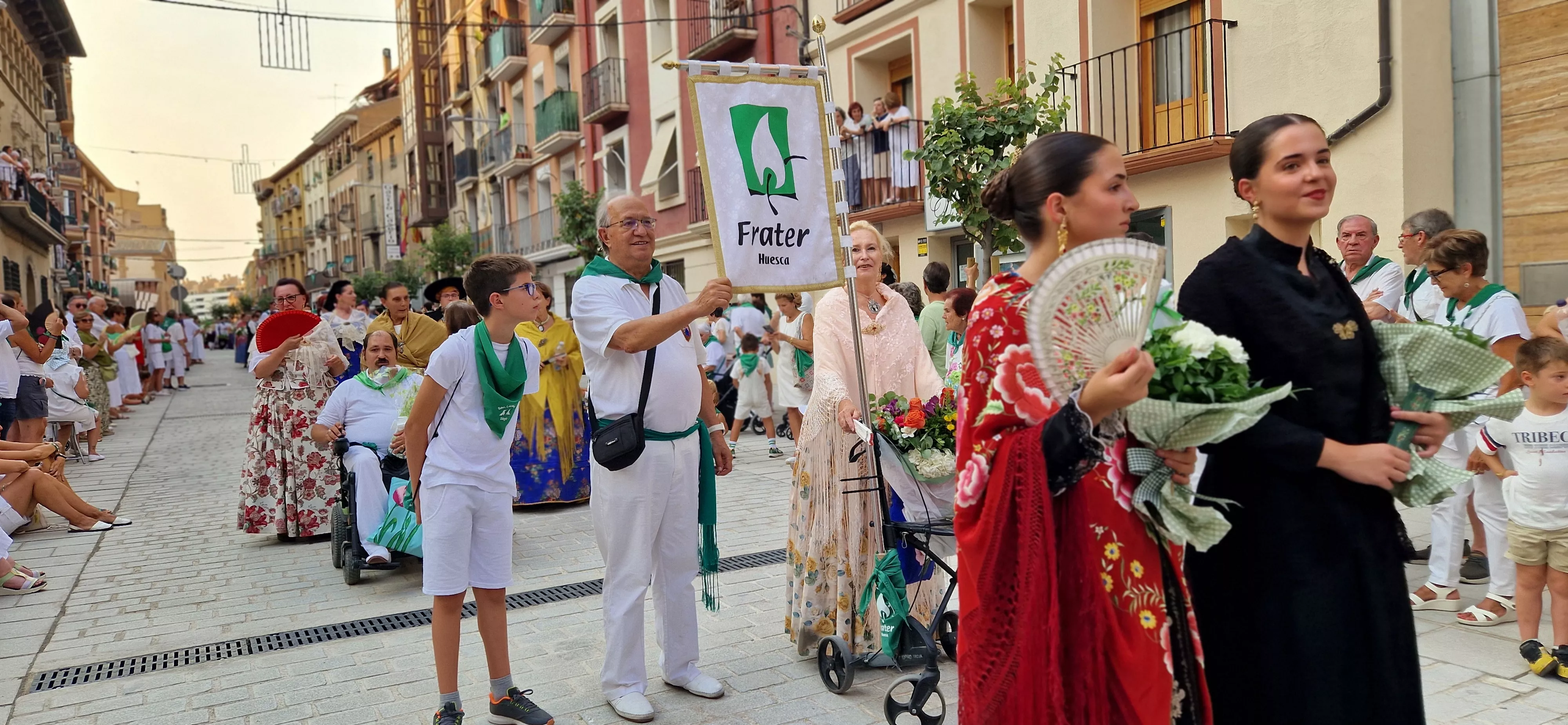 Ofrenda de Flores y Frutos a San Lorenzo. Foto Myriam Martínez