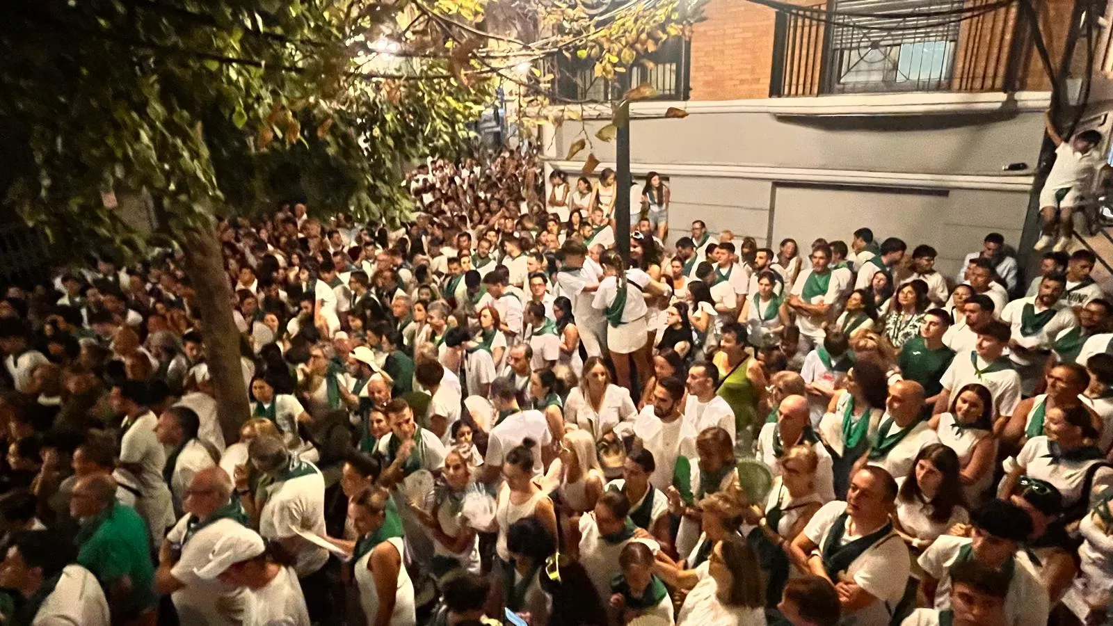 Despedida al Santo en la Plaza de San Lorenzo