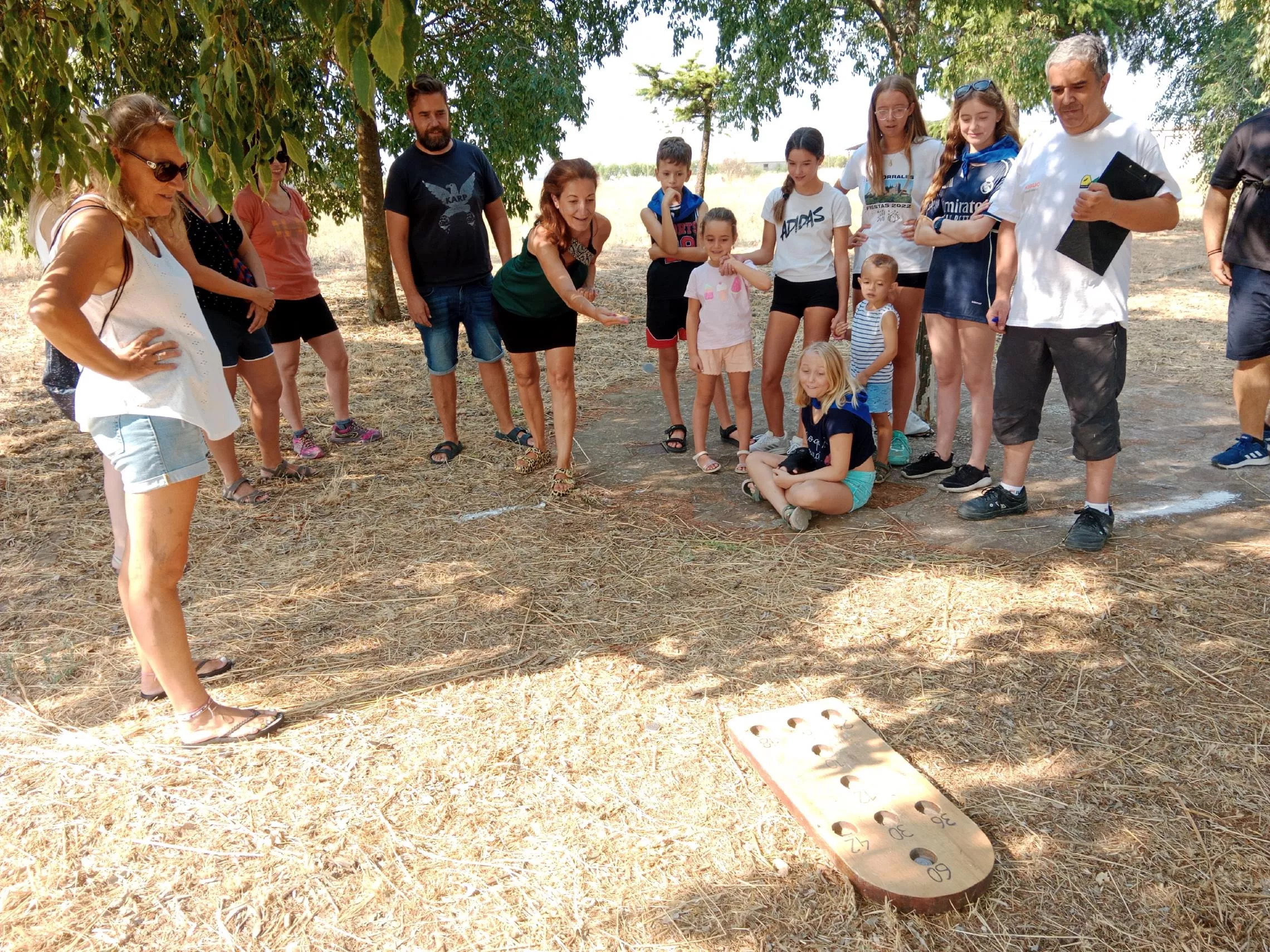 Juegos en Loscorrales, hoyetes