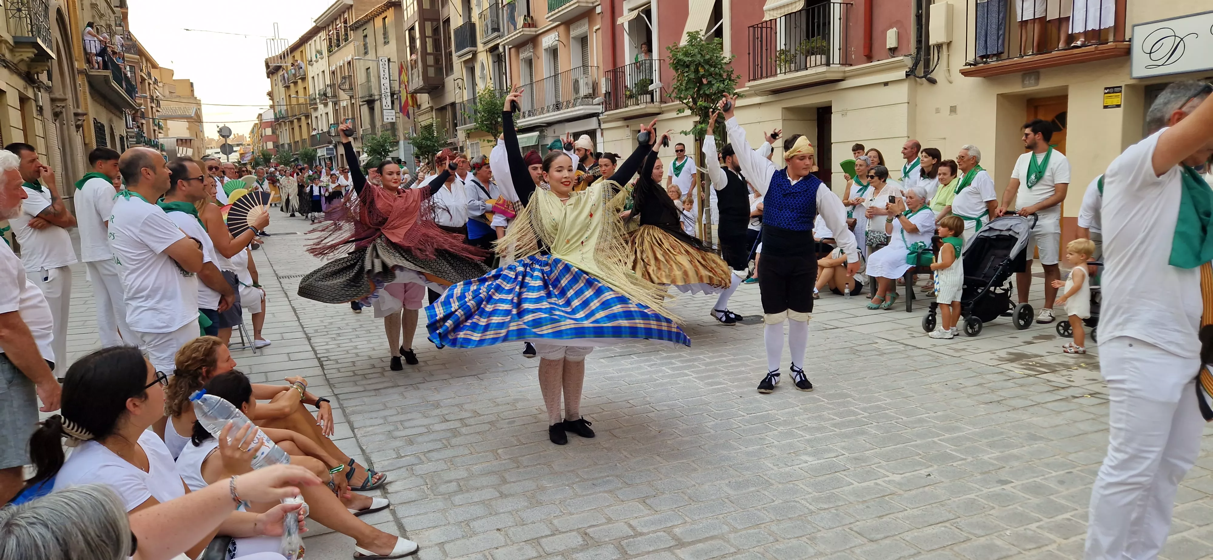 Ofrenda de Flores y Frutos a San Lorenzo. Foto Myriam Martínez