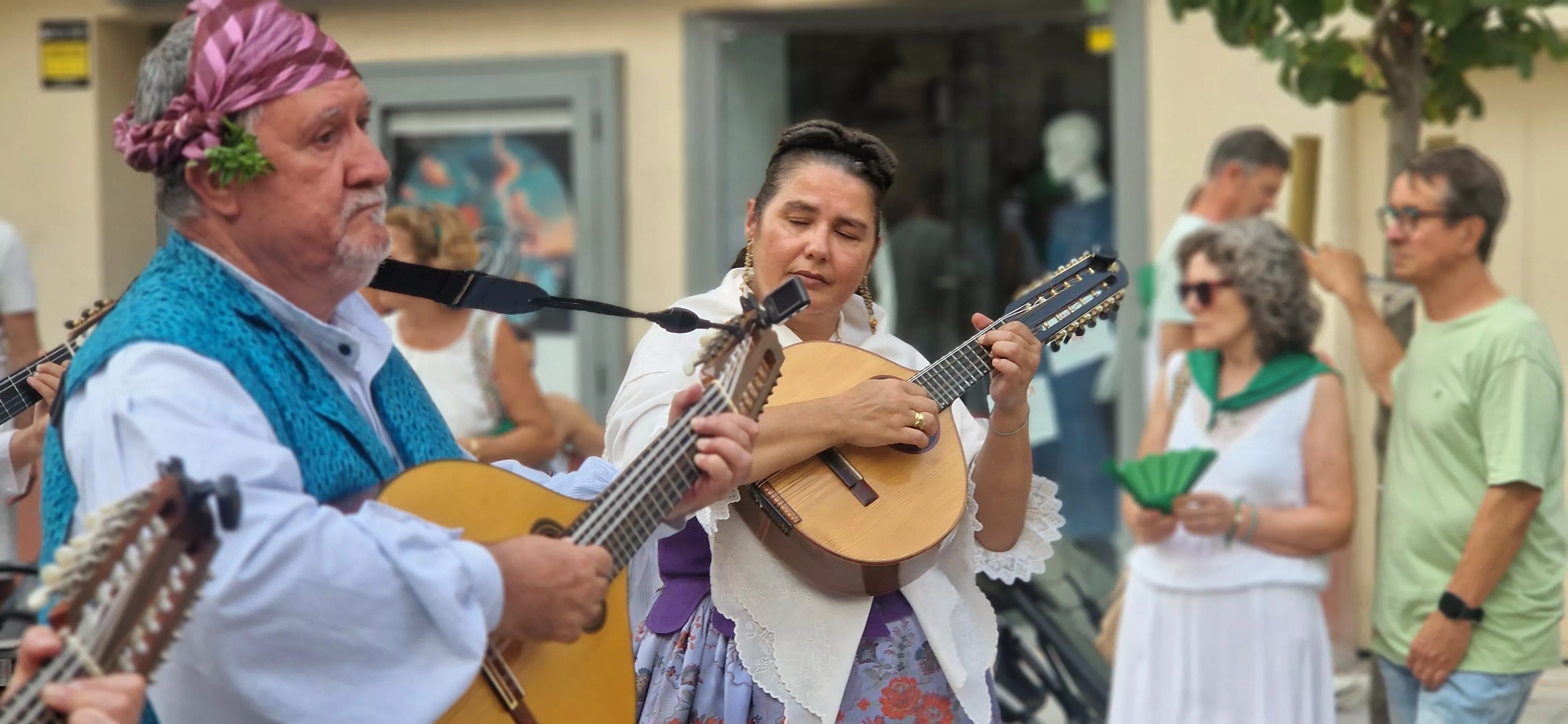 Ofrenda de Flores y Frutos a San Lorenzo. Foto Myriam Martínez
