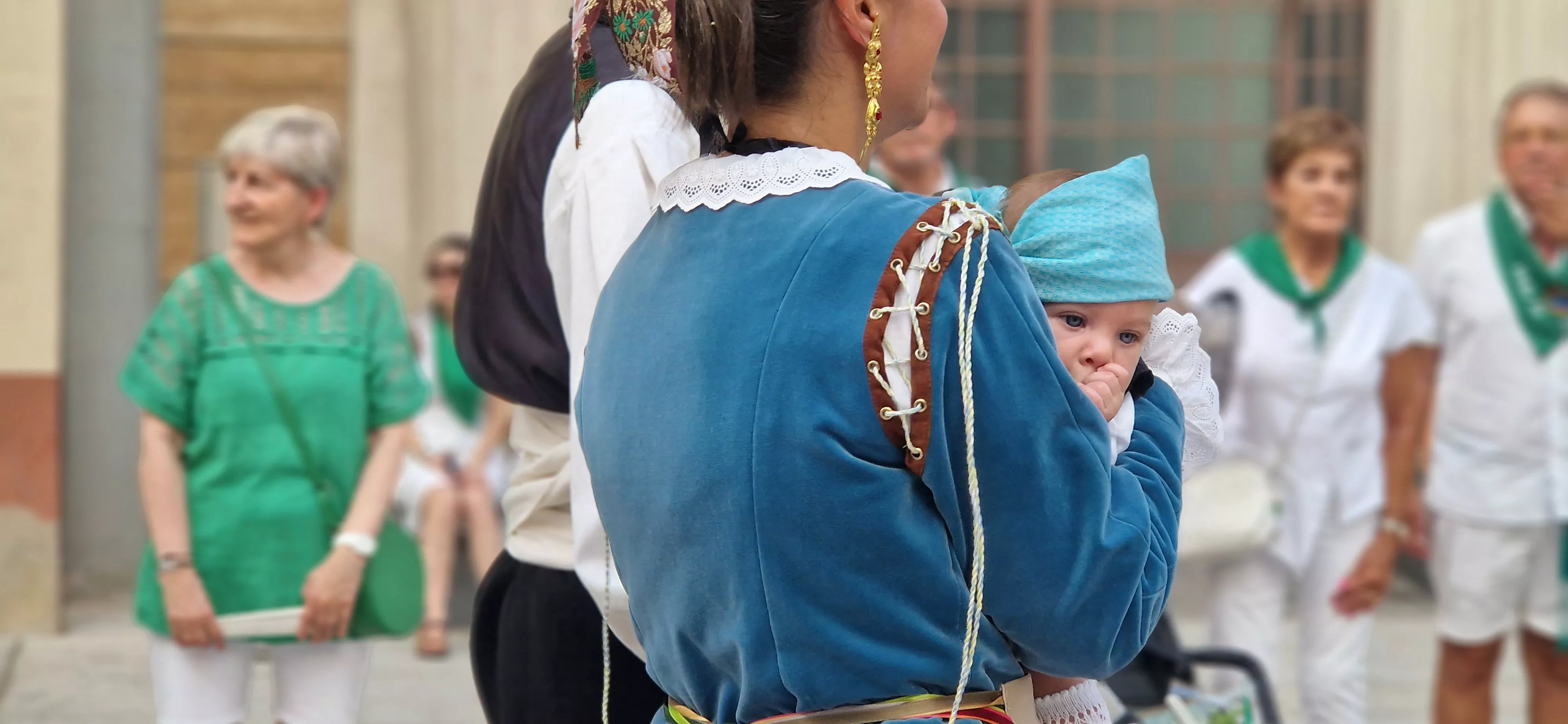 Ofrenda de Flores y Frutos a San Lorenzo. Foto Myriam Martínez