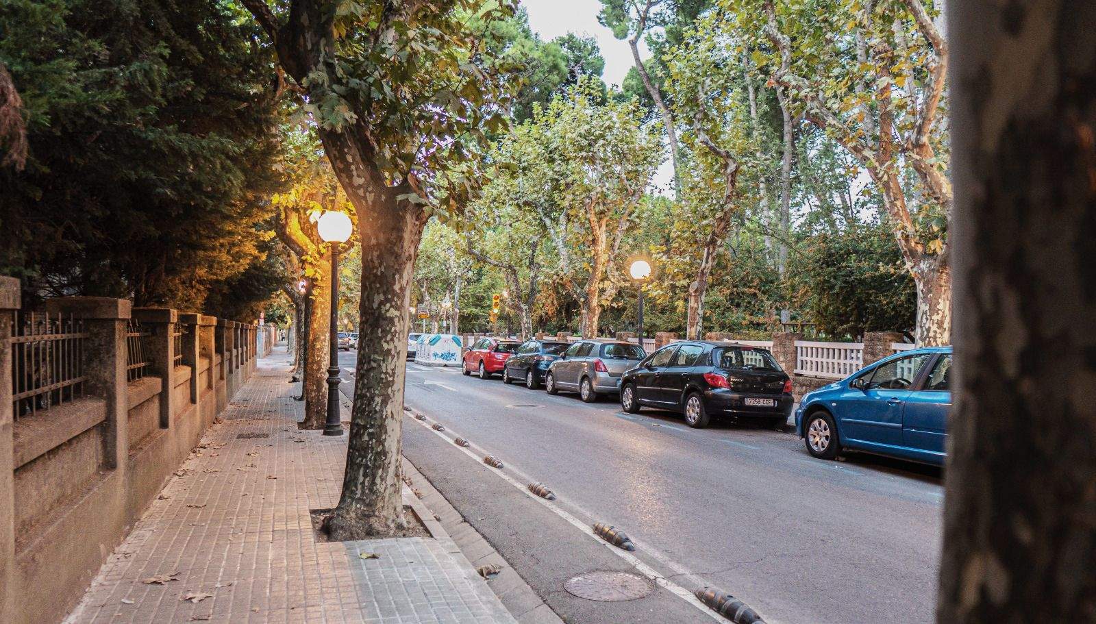 Calle del Parque de Huesca. Foto José Antonio Terrón Puente