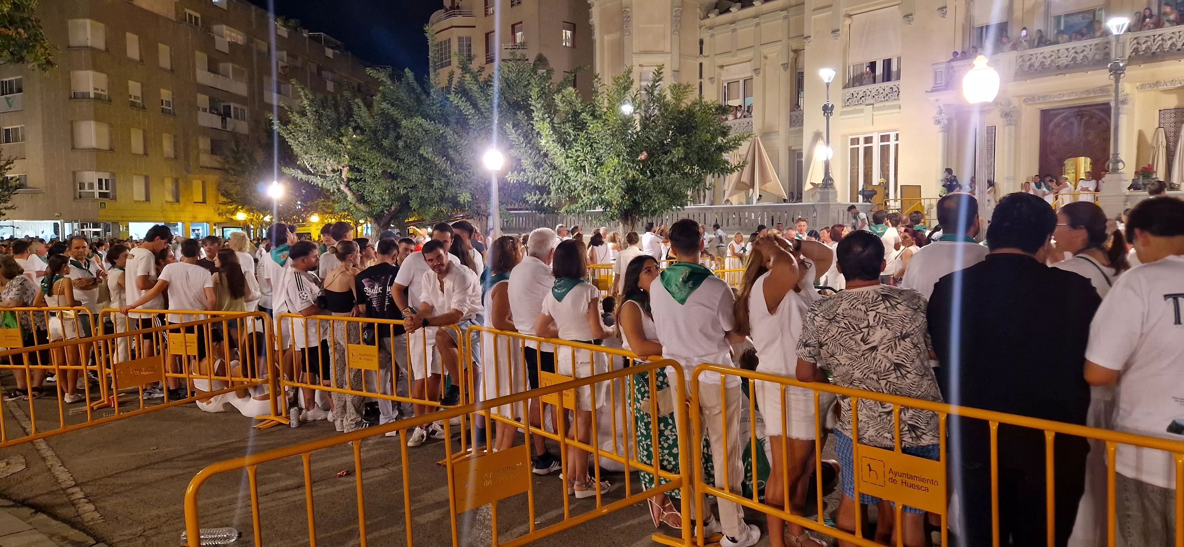 Colección de fuegos artificiales y traca final de San Lorenzo. Foto Myriam Martínez