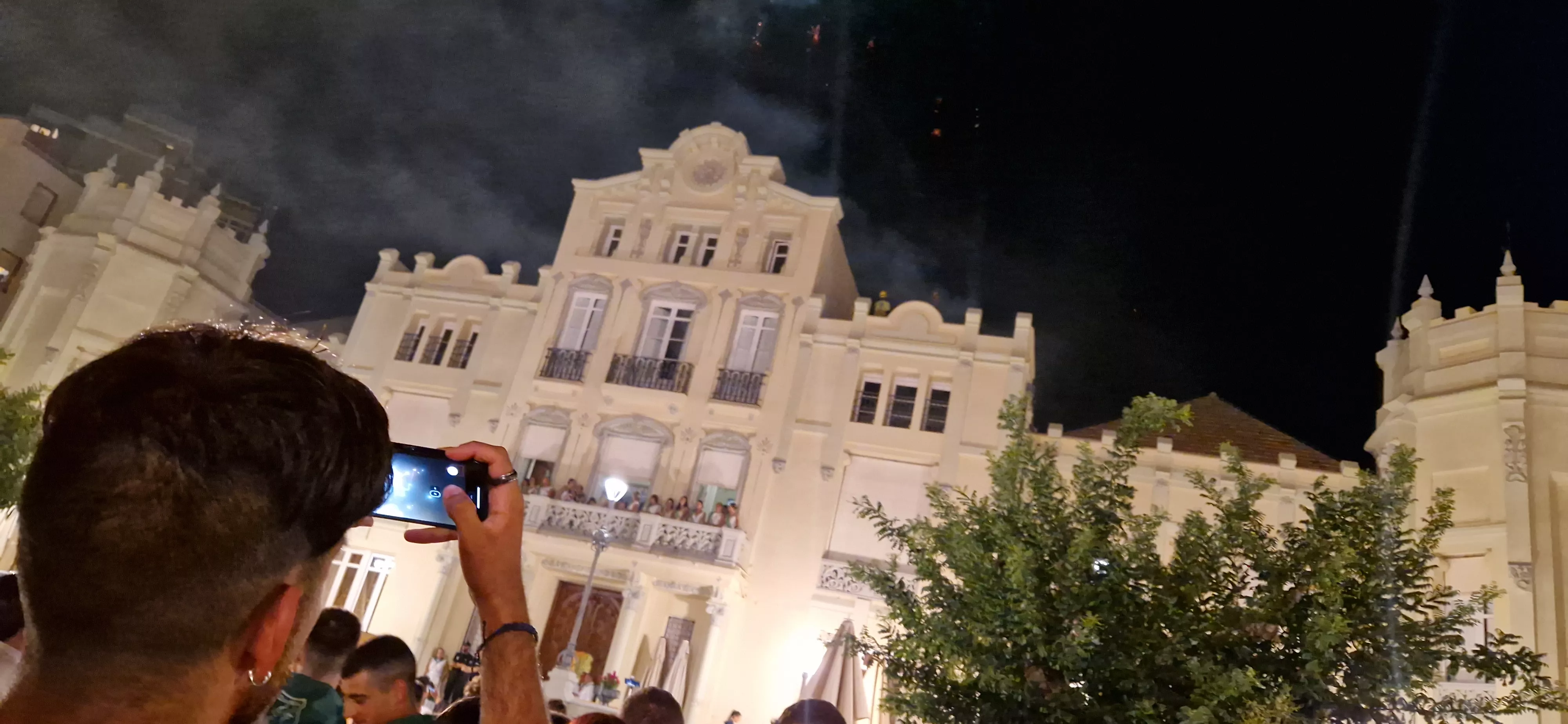 Colección de fuegos artificiales y traca final de San Lorenzo. Foto Myriam Martínez