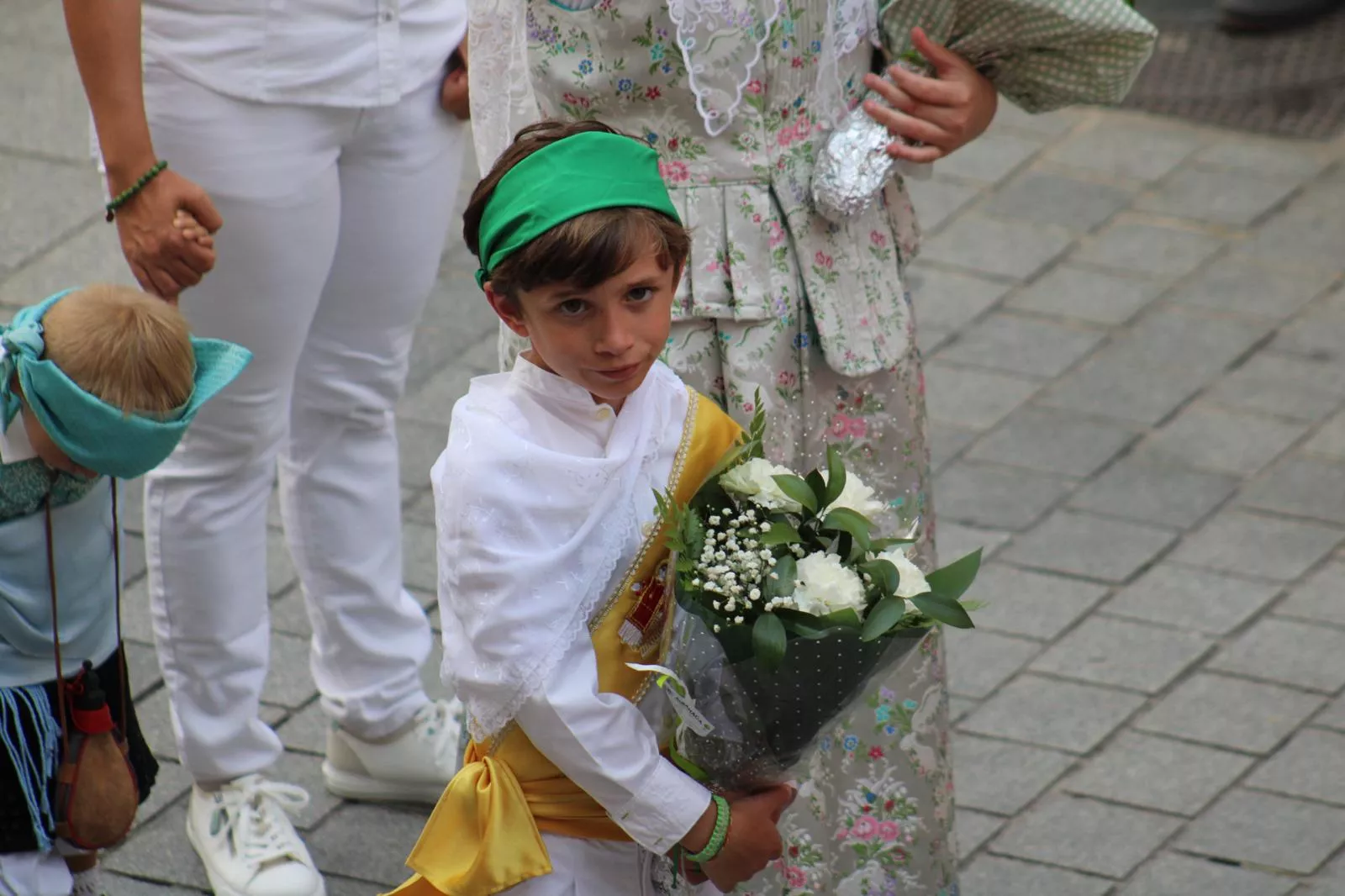 Ofrenda de Flores y Frutos a San Lorenzo. Foto Marina DePlacido