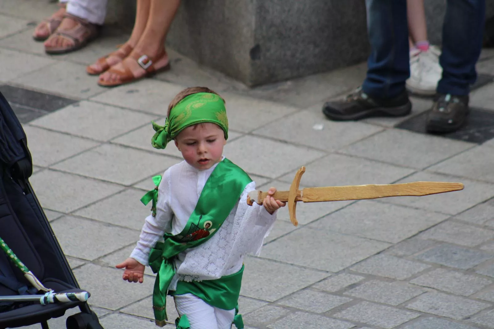 Ofrenda de Flores y Frutos a San Lorenzo. Foto Marina DePlacido