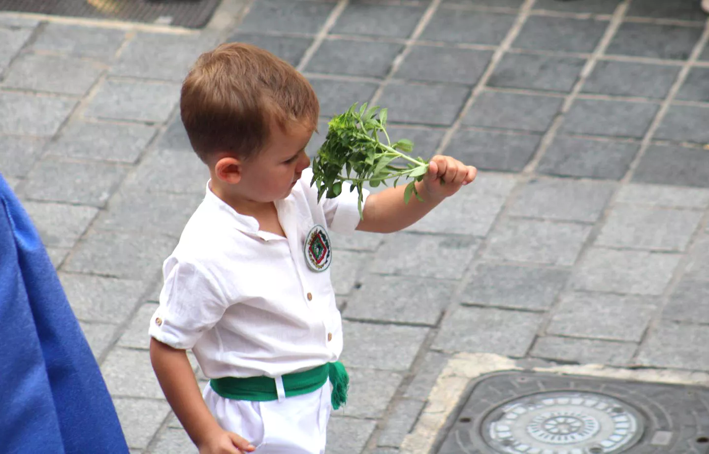 Ofrenda de Flores y Frutos a San Lorenzo. Foto Marina DePlacido