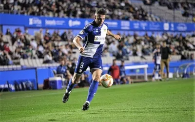 Toni Gabarre en su etapa en el Sabadell.