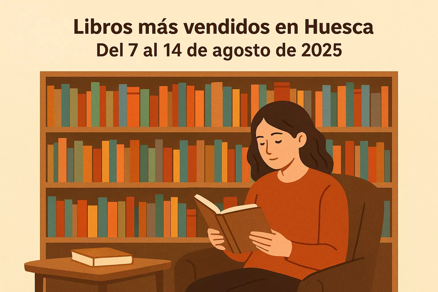 Pablo Fantova vuelve a liderar la lista de los libros más vendidos.