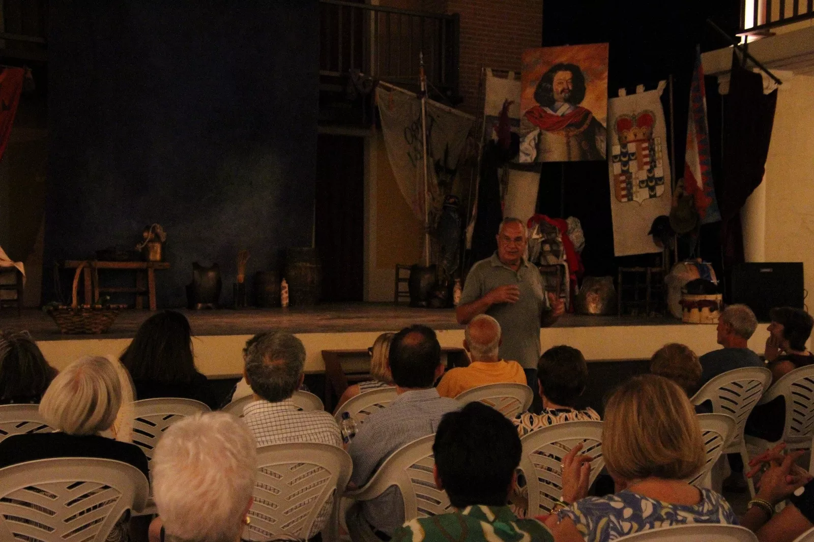 Compañía Guirigai en el Corral de Comedias de Robres. Foto Carlos Neofato 