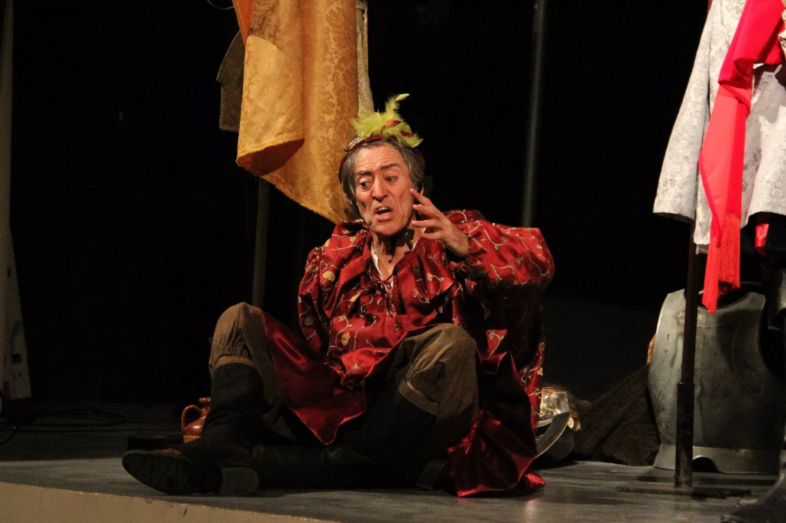 Compañía Guirigai en el Corral de Comedias de Robres. Foto Carlos Neofato 