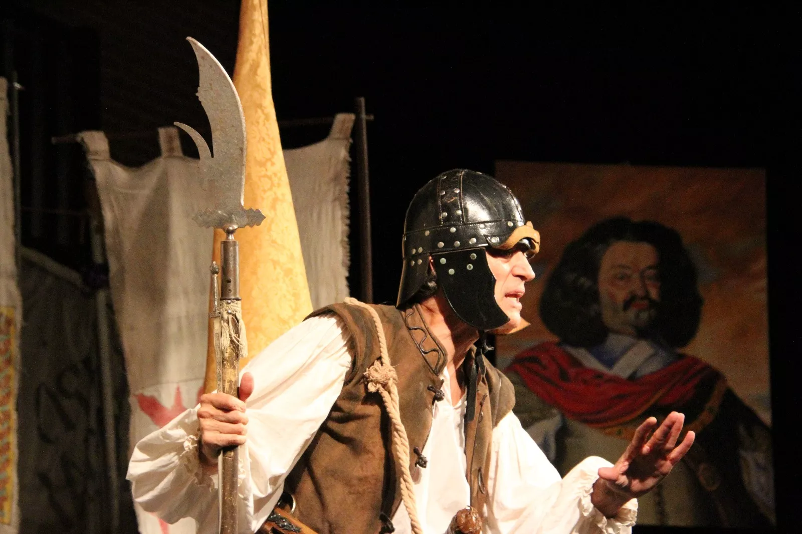 Compañía Guirigai en el Corral de Comedias de Robres. Foto Carlos Neofato 