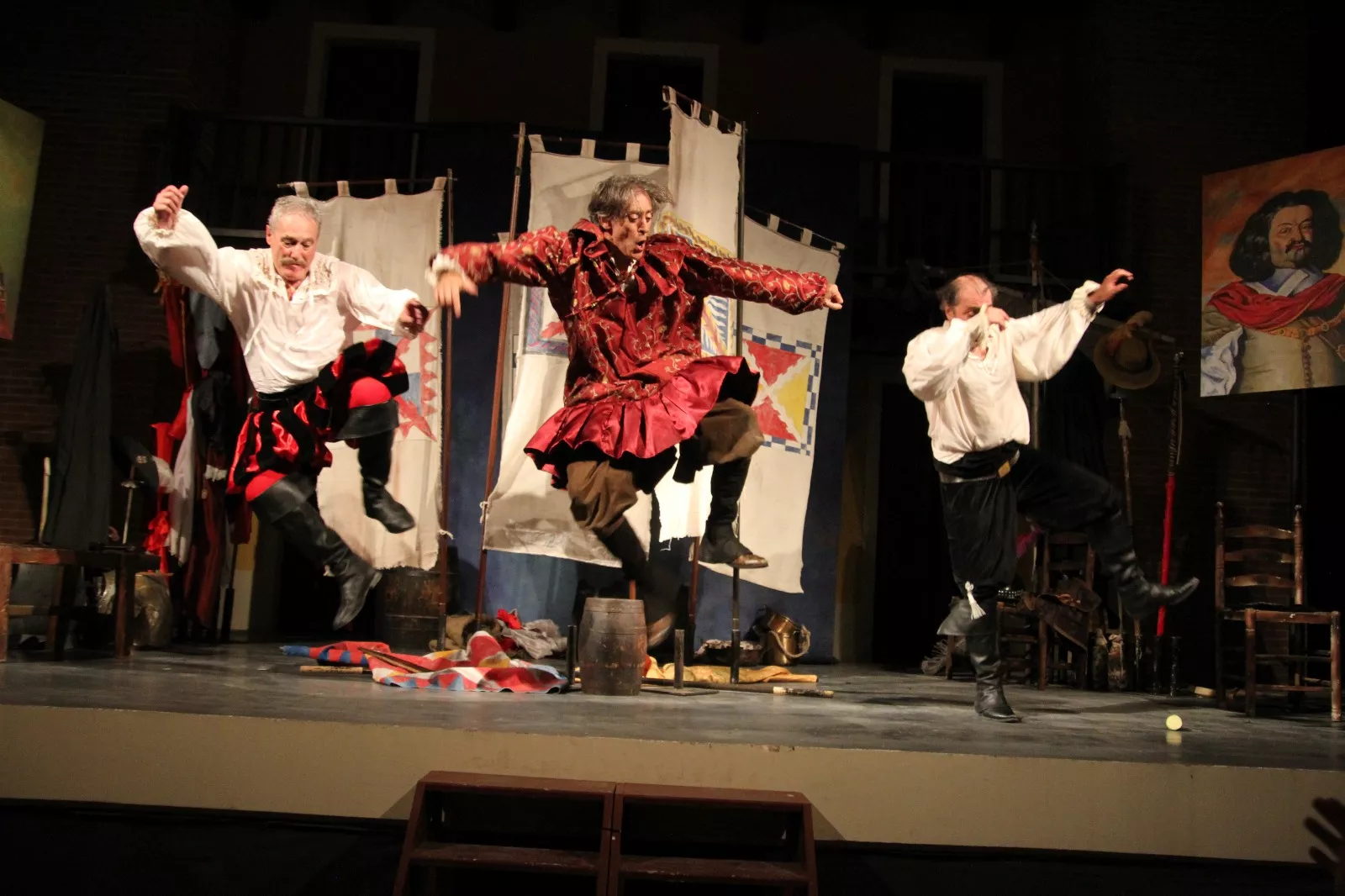 Compañía Guirigai en el Corral de Comedias de Robres. Foto Carlos Neofato