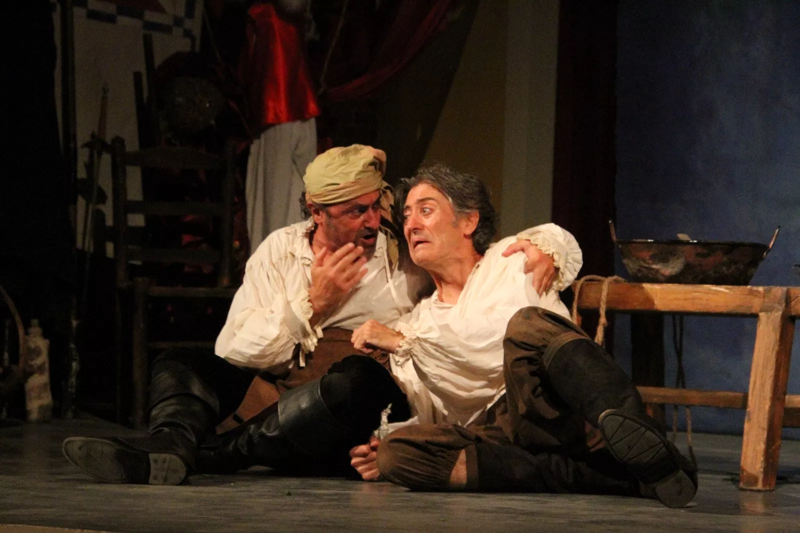 Compañía Guirigai en el Corral de Comedias de Robres. Foto Carlos Neofato