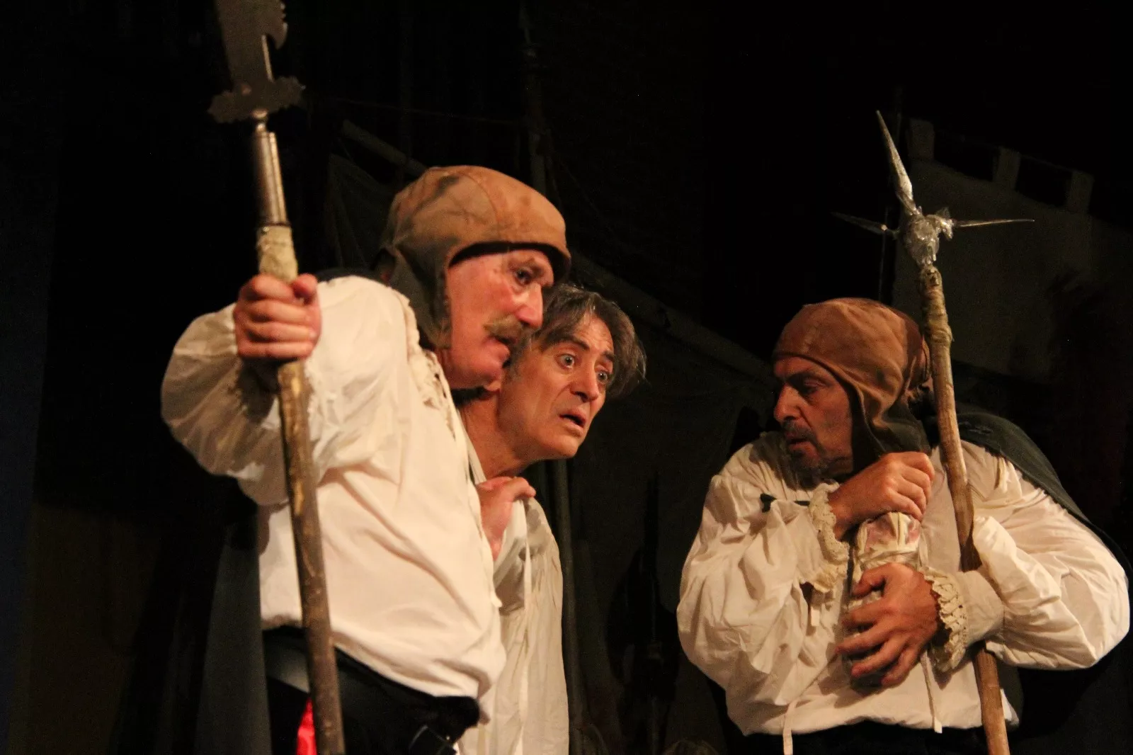 Compañía Guirigai en el Corral de Comedias de Robres. Foto Carlos Neofato 