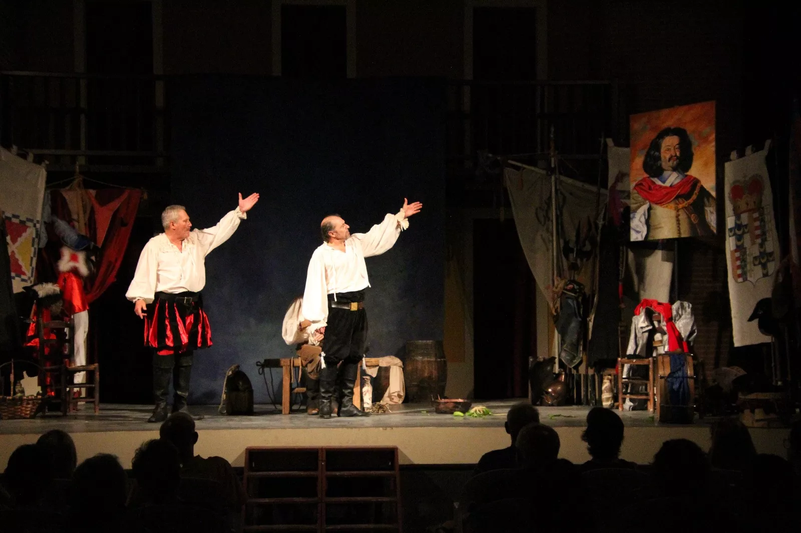 Compañía Guirigai en el Corral de Comedias de Robres. Foto Carlos Neofato 