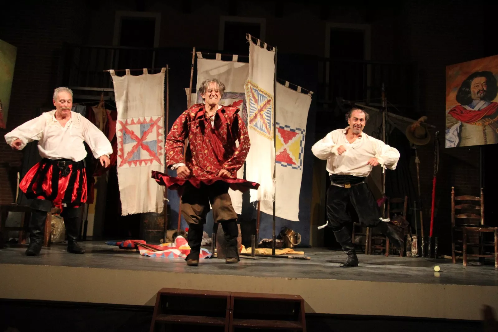 Compañía Guirigai en el Corral de Comedias de Robres. Foto Carlos Neofato 