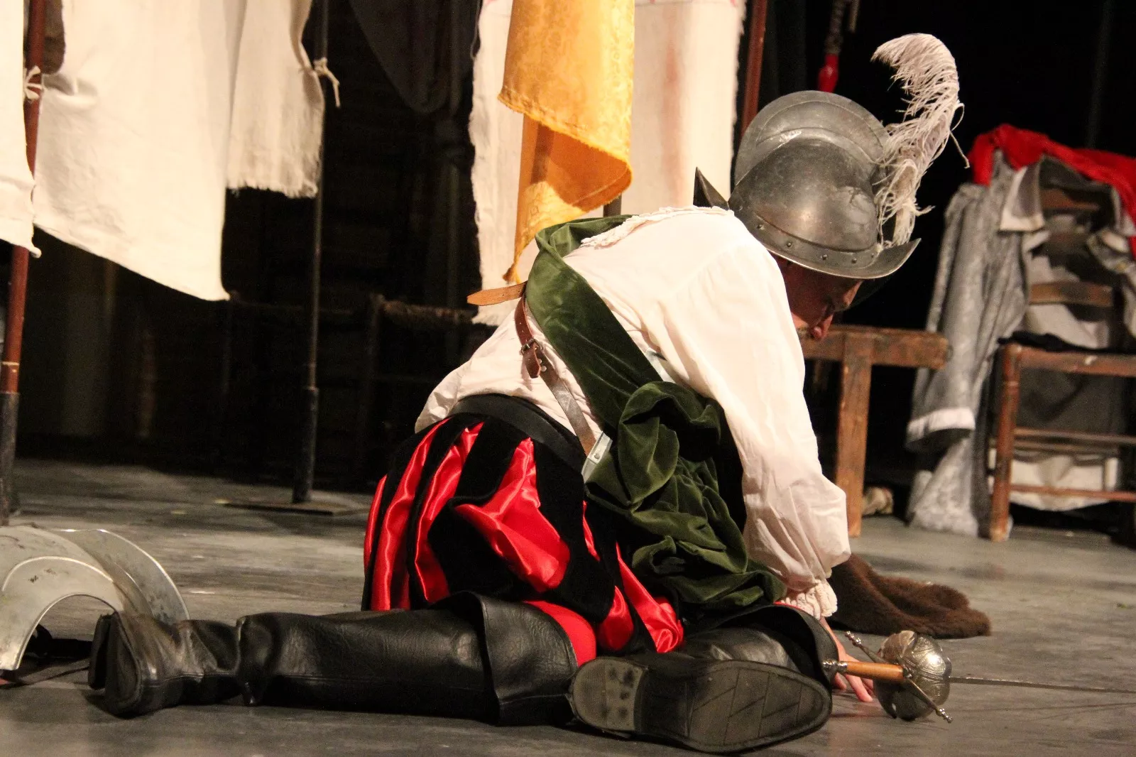 Compañía Guirigai en el Corral de Comedias de Robres. Foto Carlos Neofato 