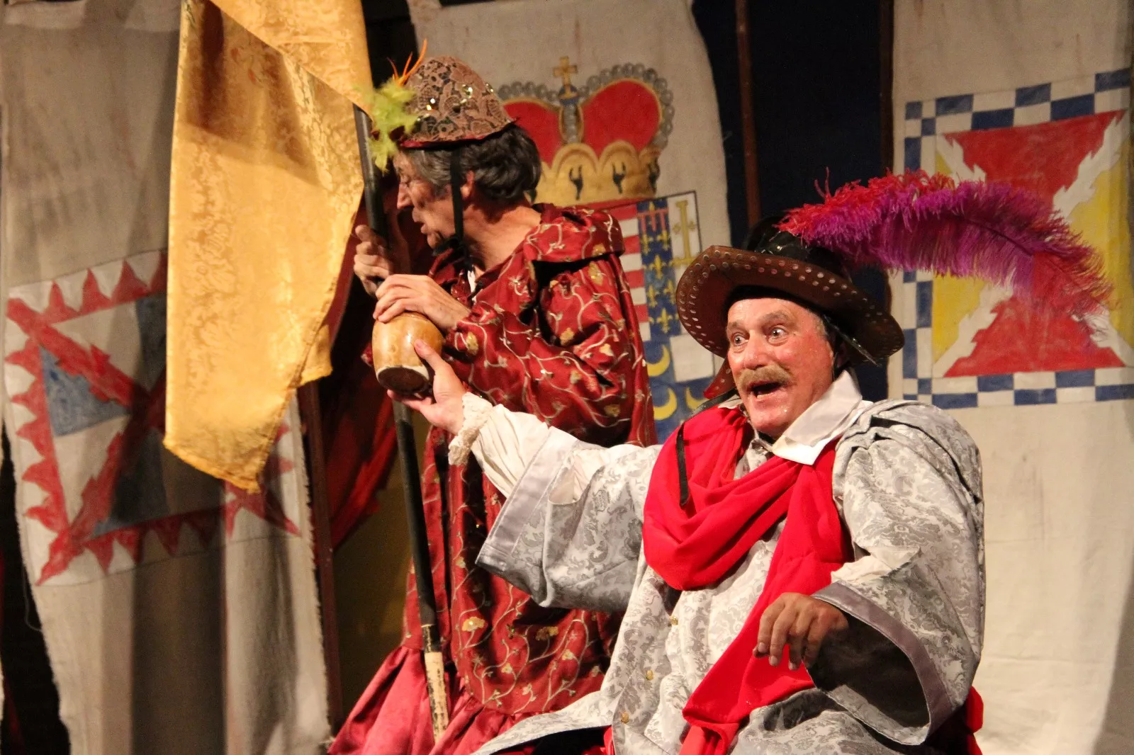 Compañía Guirigai en el Corral de Comedias de Robres. Foto Carlos Neofato 