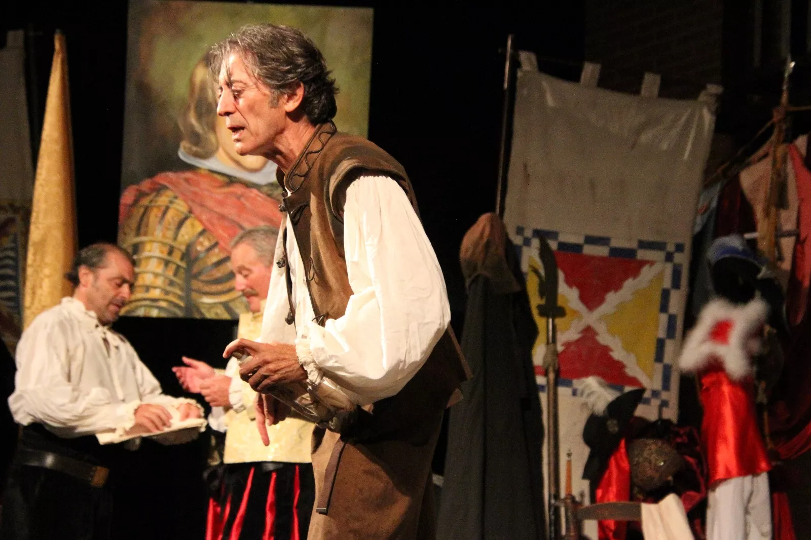 Compañía Guirigai en el Corral de Comedias de Robres. Foto Carlos Neofato 