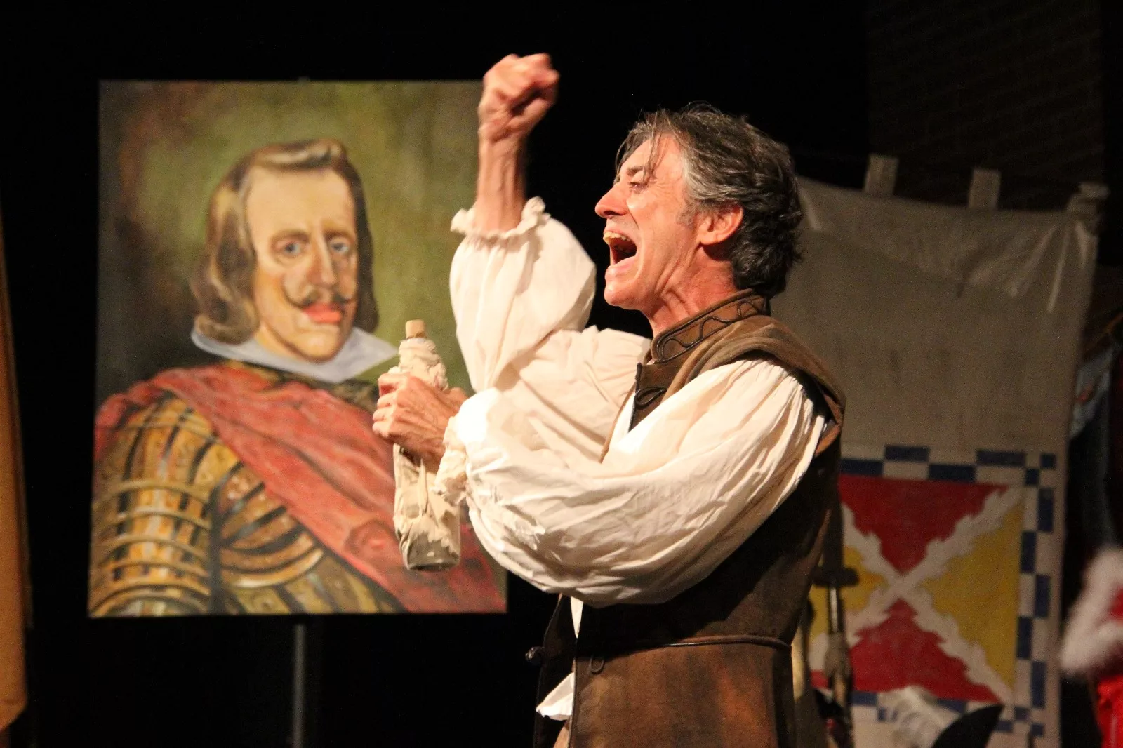 Compañía Guirigai en el Corral de Comedias de Robres. Foto Carlos Neofato 