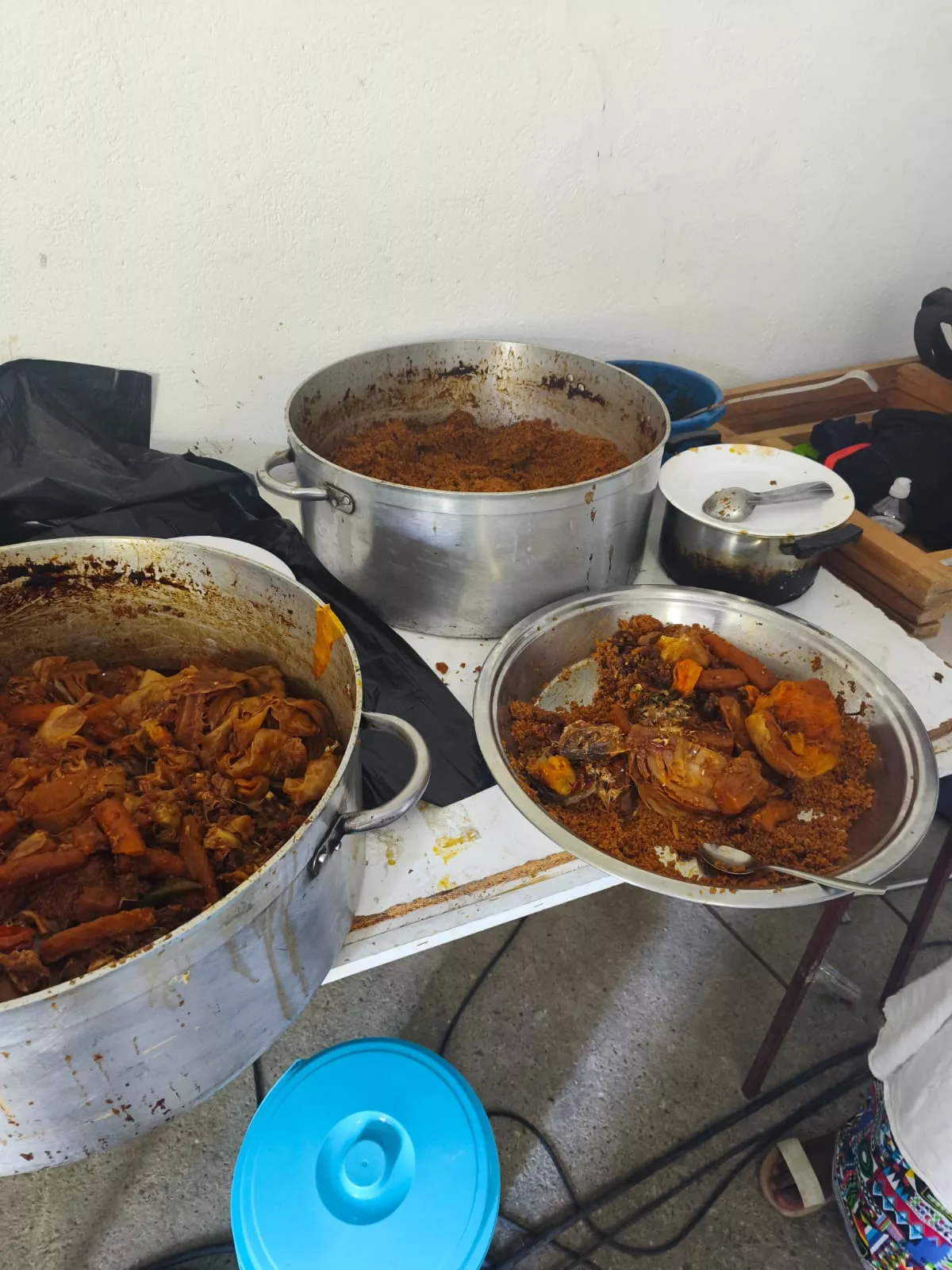 Preparativos de la fiesta del Gran Magal en Lanaja.