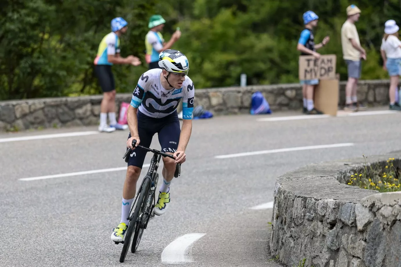 Pablo Castrillo, meritorio décimo puesto en la duodécima etapa de la Vuelta