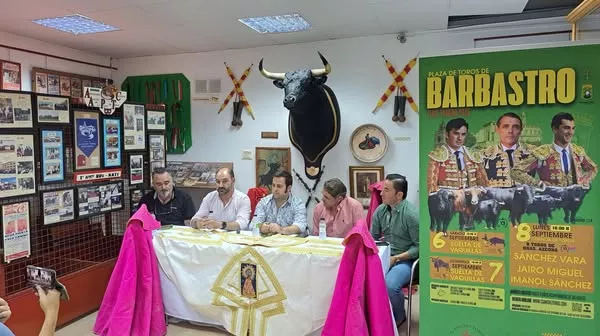 Sánchez Vara, Jairo Miguel e Imanol Sánchez, protagonistas en la corrida de toros de Barbastro