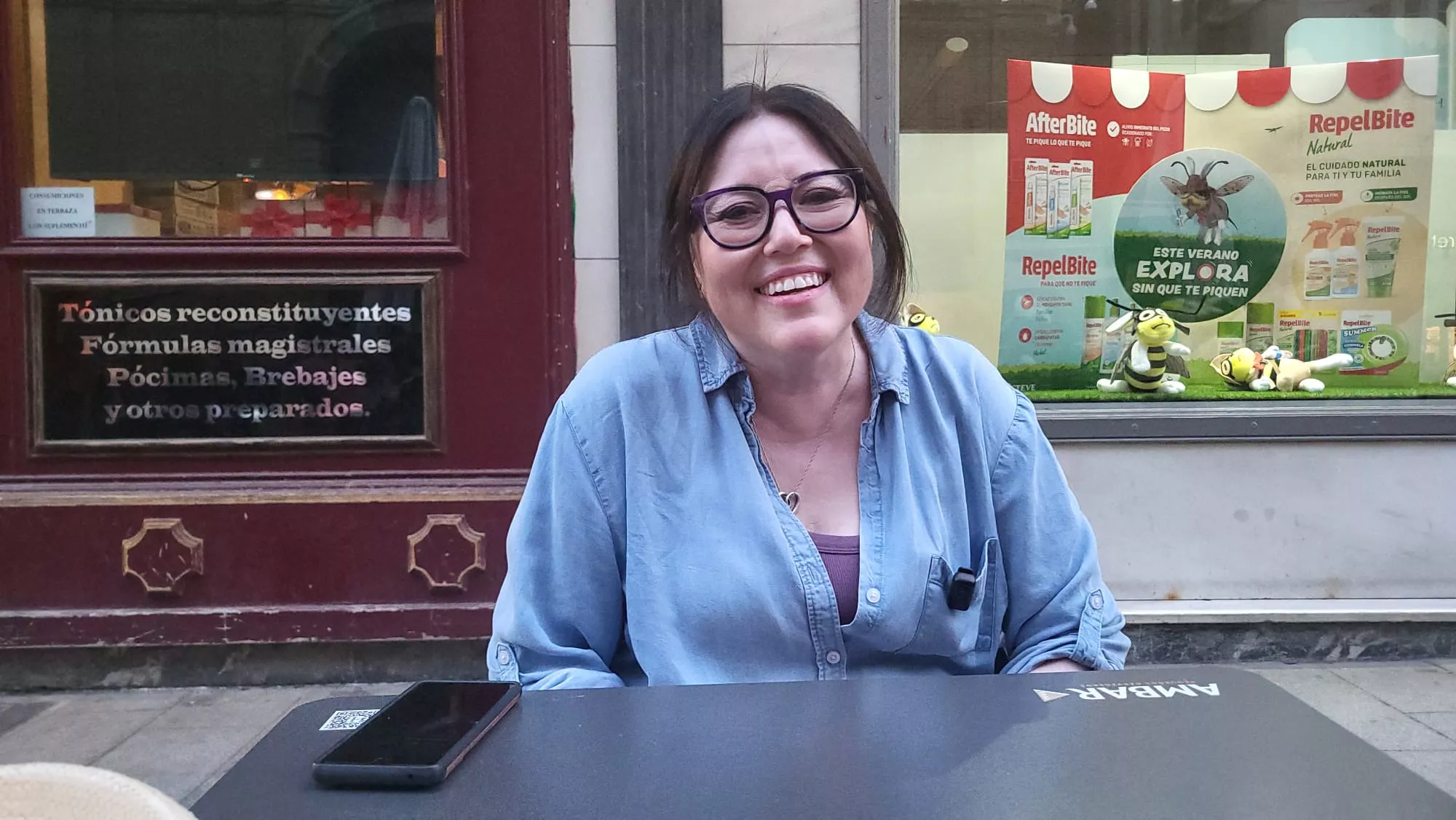 Ana María Venegas, una tejana en Huesca