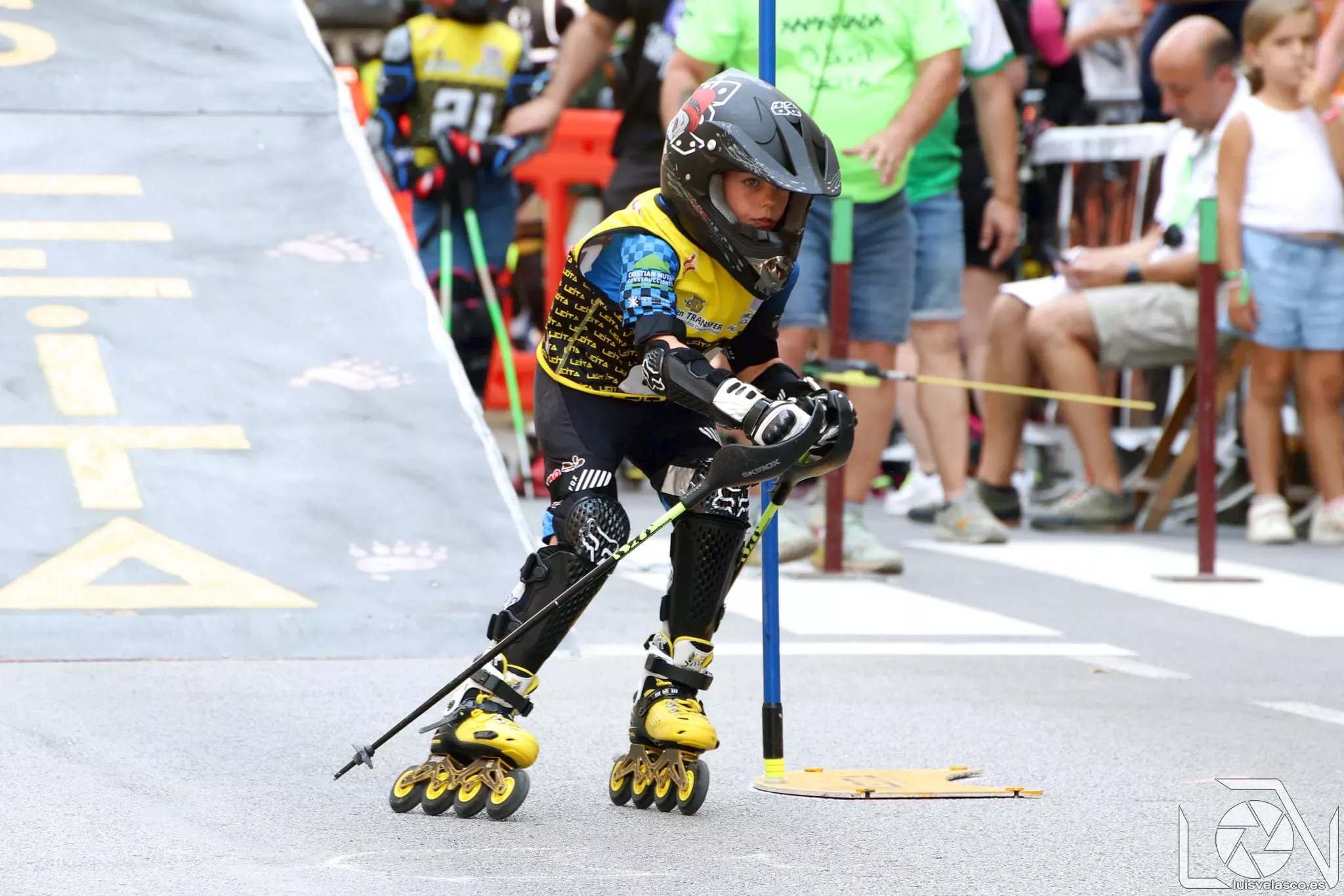 Ian Jacques, Slalom. Foto: Luis Velasco