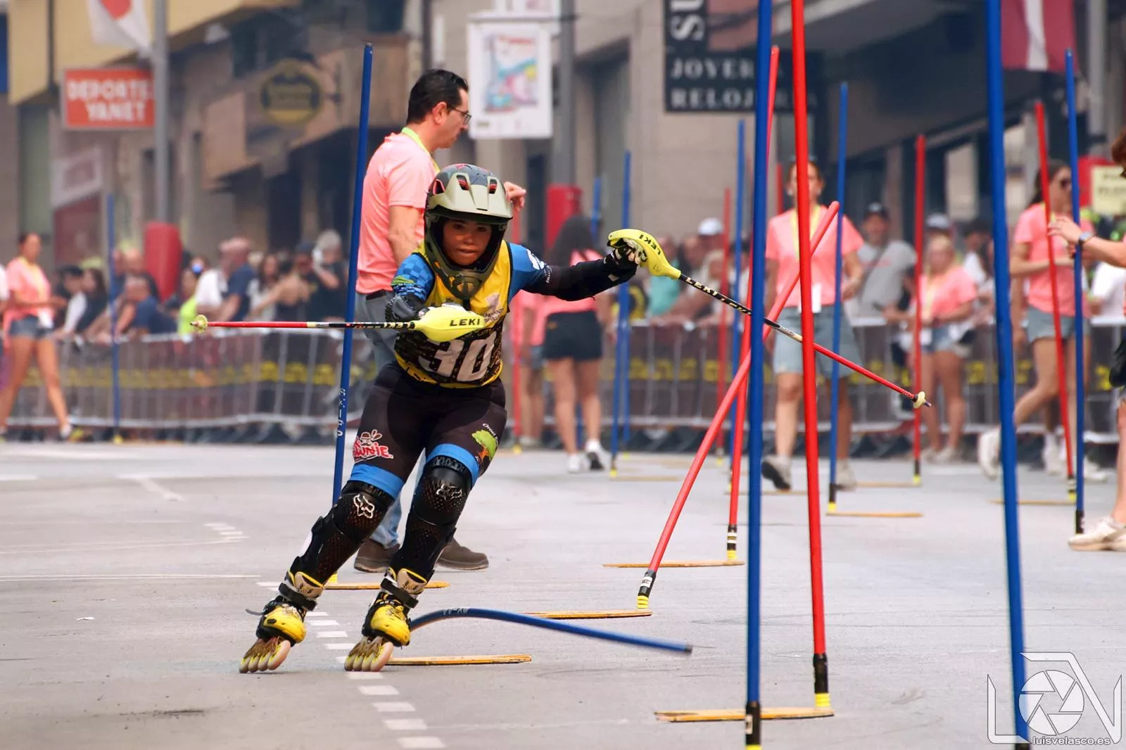 Noah Embid, Slalom. Foto: Luis Velasco