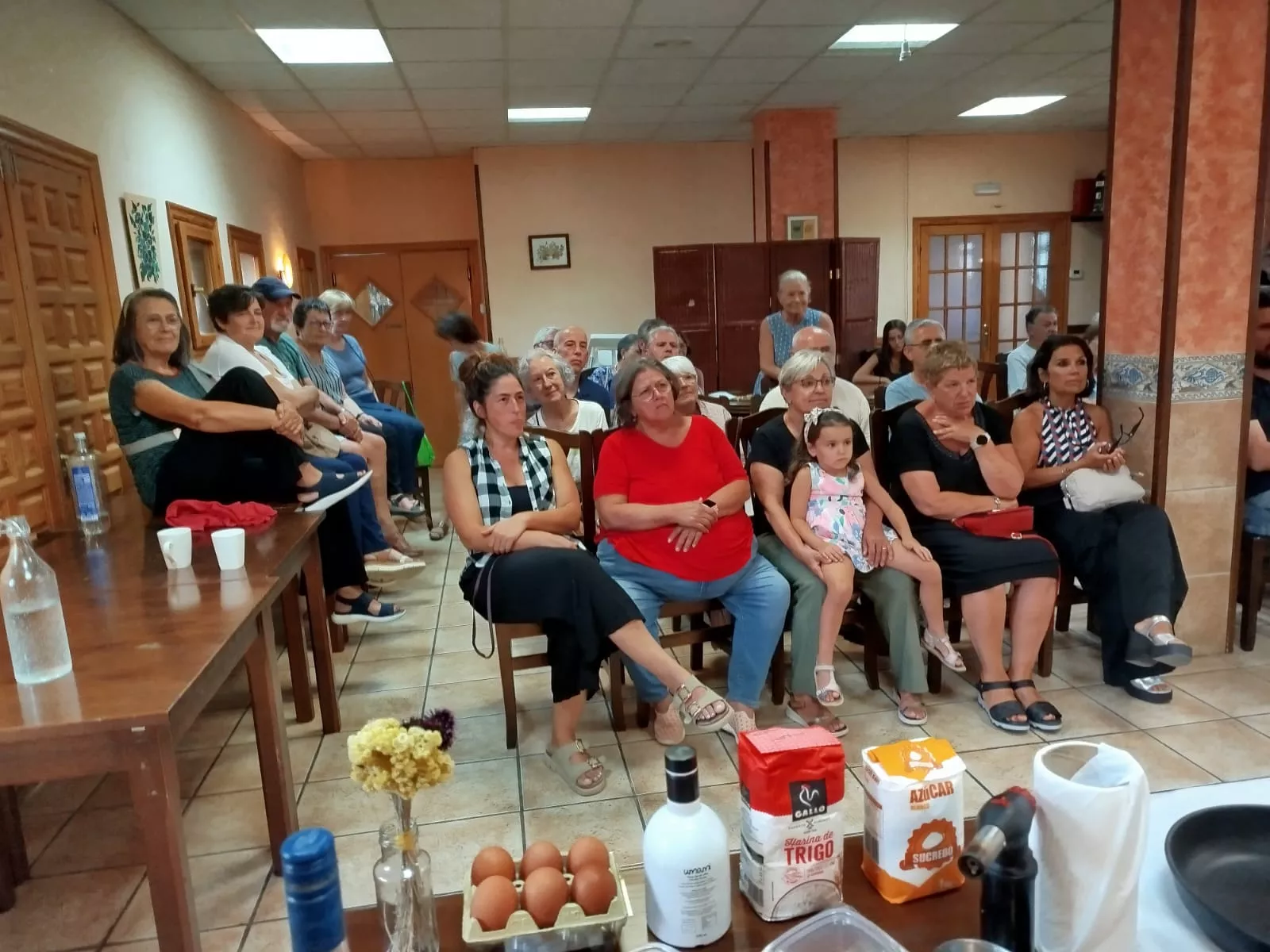 Demostración de cocina de Mateu Blanch en Estopiñán del Castillo