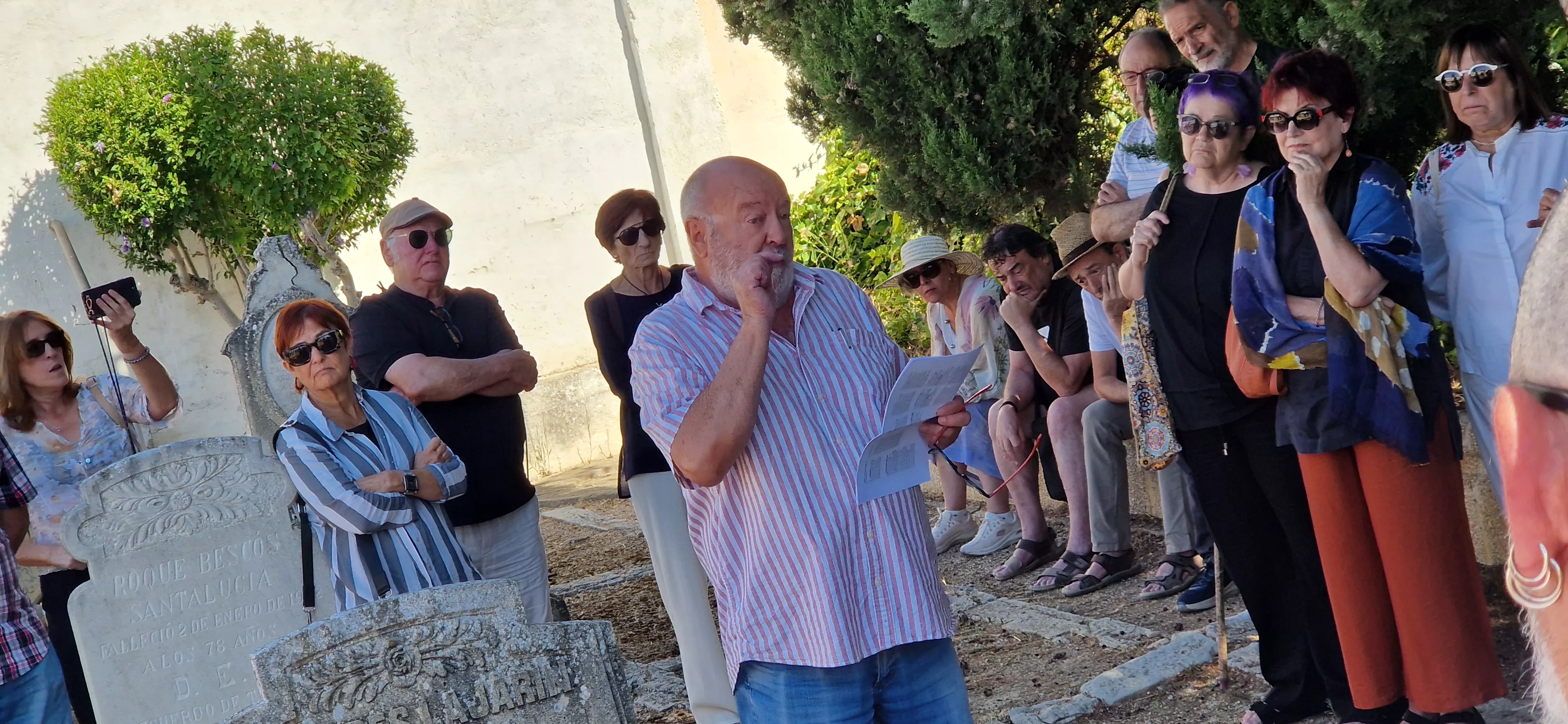 Conmemoración del 23 de agosto por el Colectivo Ciudadano de Huesca. Foto Myriam Martínez