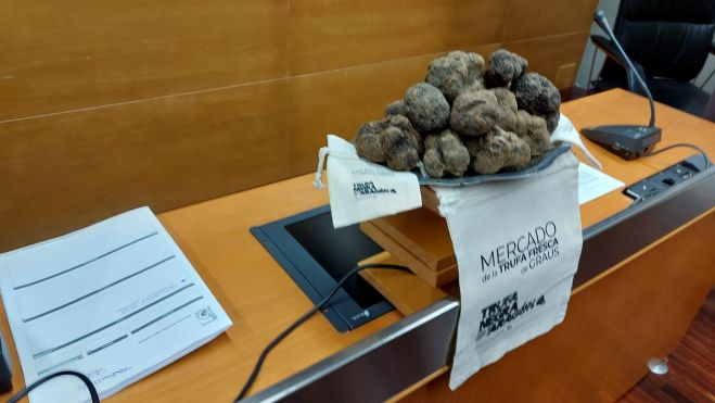 Magníficos ejemplares de trufa Magníficos ejemplares de trufa