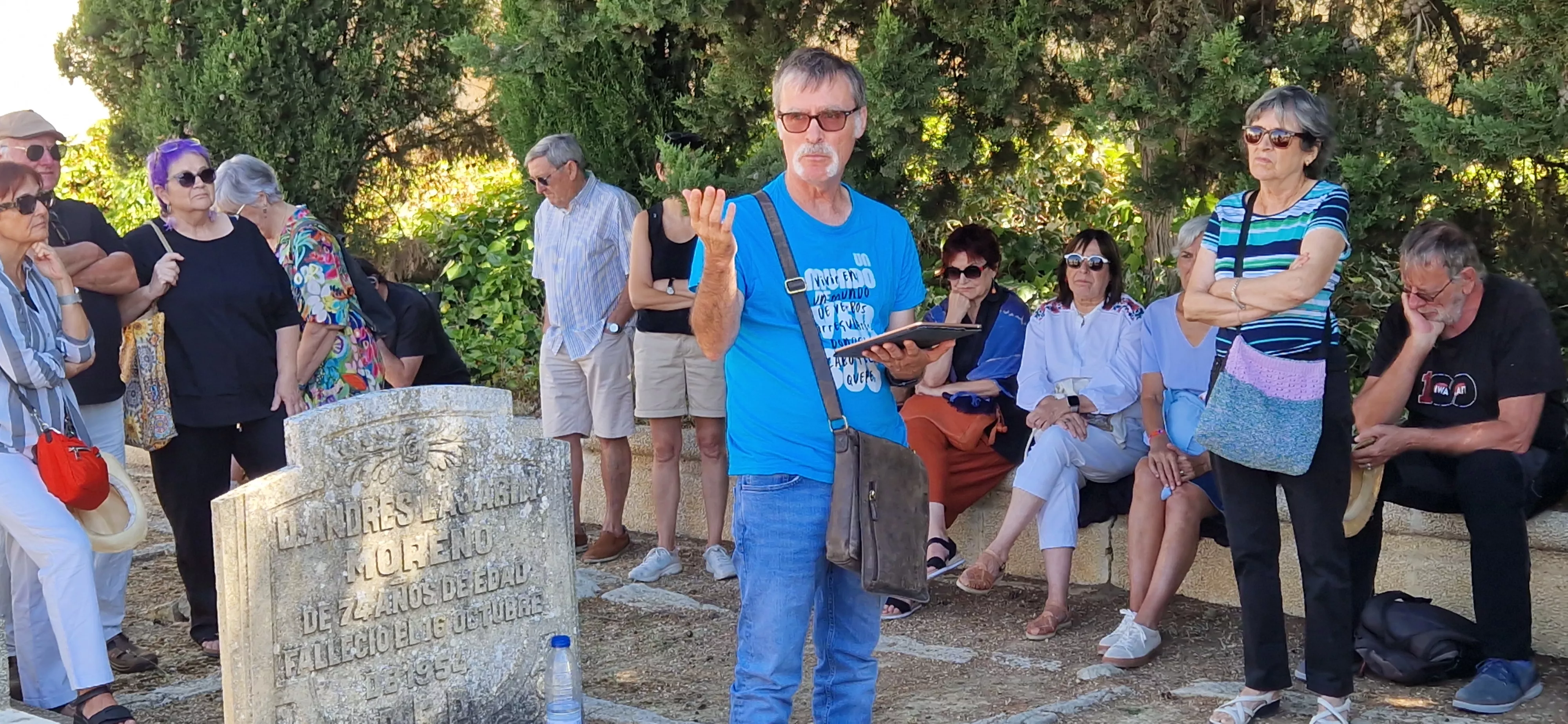 Conmemoración del 23 de agosto por el Colectivo Ciudadano de Huesca. Foto Myriam Martínez