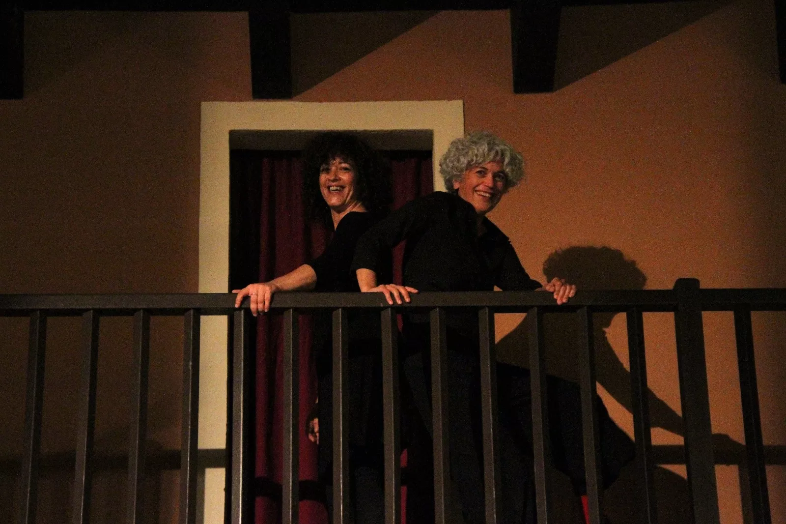 Pato Badián y Cristina Verbena representando VOZ(es) en Robres. Foto Carlos Neofato